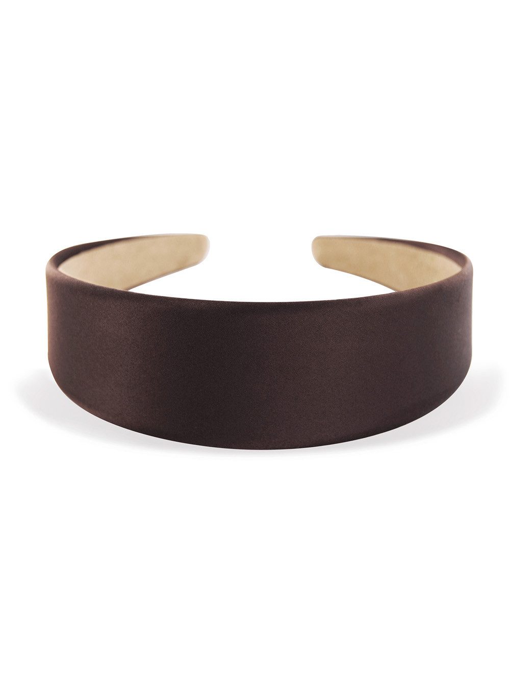 axy Haarreif Breiter Haarreif mit Satin bezogen, Vintage Klassik-Look Damen Haareifen Haarband