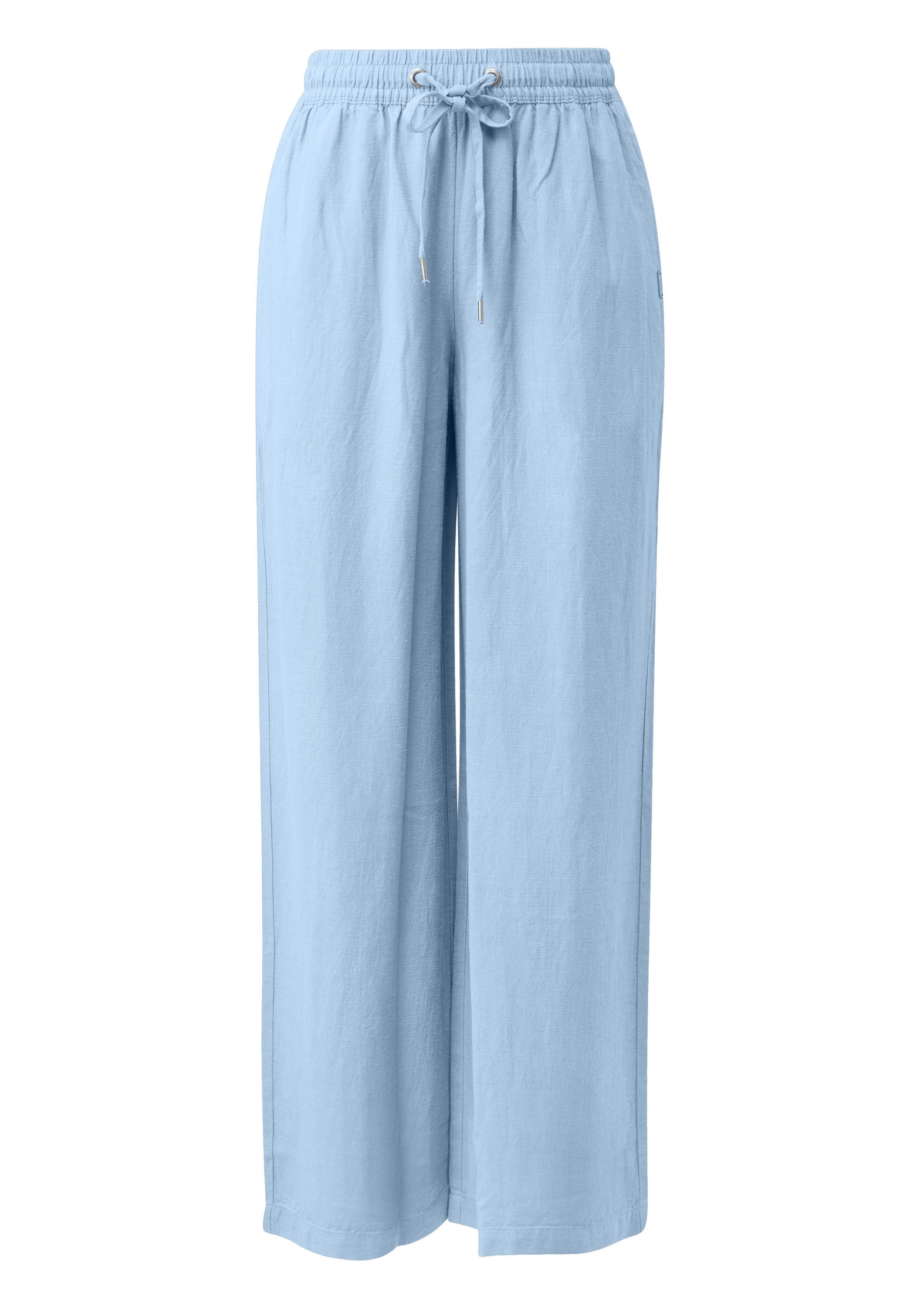 QS Chinos Hose Leinenmix-Hose
