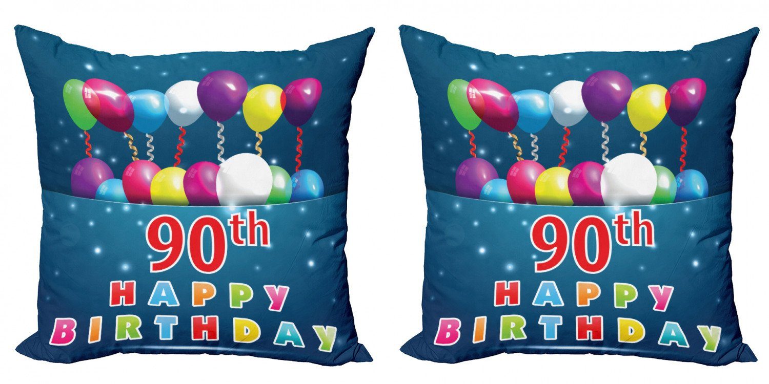 Kissenbezüge Modern Accent Doppelseitiger Digitaldruck, Abakuhaus (2 Stück), Spaß Joyous Balloons