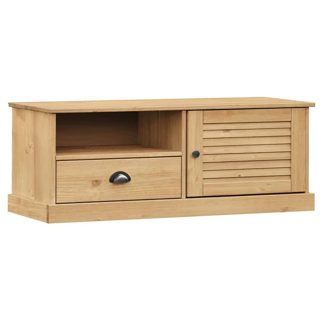 vidaXL TV-Schrank TV-Schrank VIGO 106x40x40 cm Massivholz Kiefer (1-St)