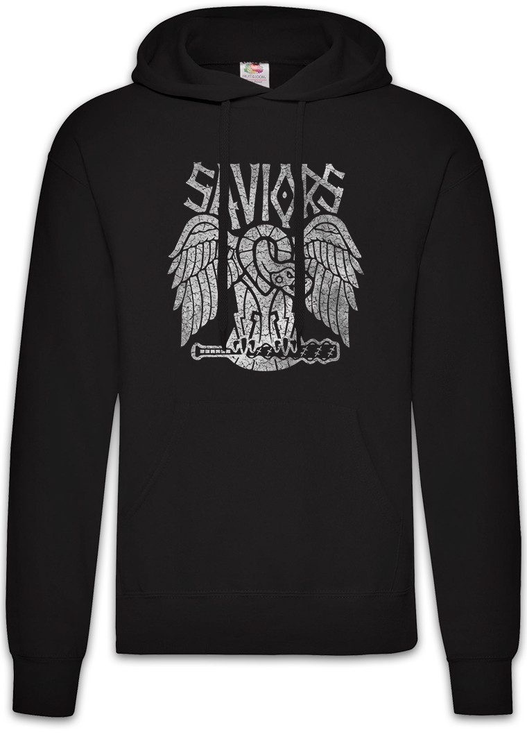 Urban Backwoods Hoodie Saviors Patch Herren Hoodie Negan Lucille Baseball Baseballschläger (1-tlg) The Series Walking Gang