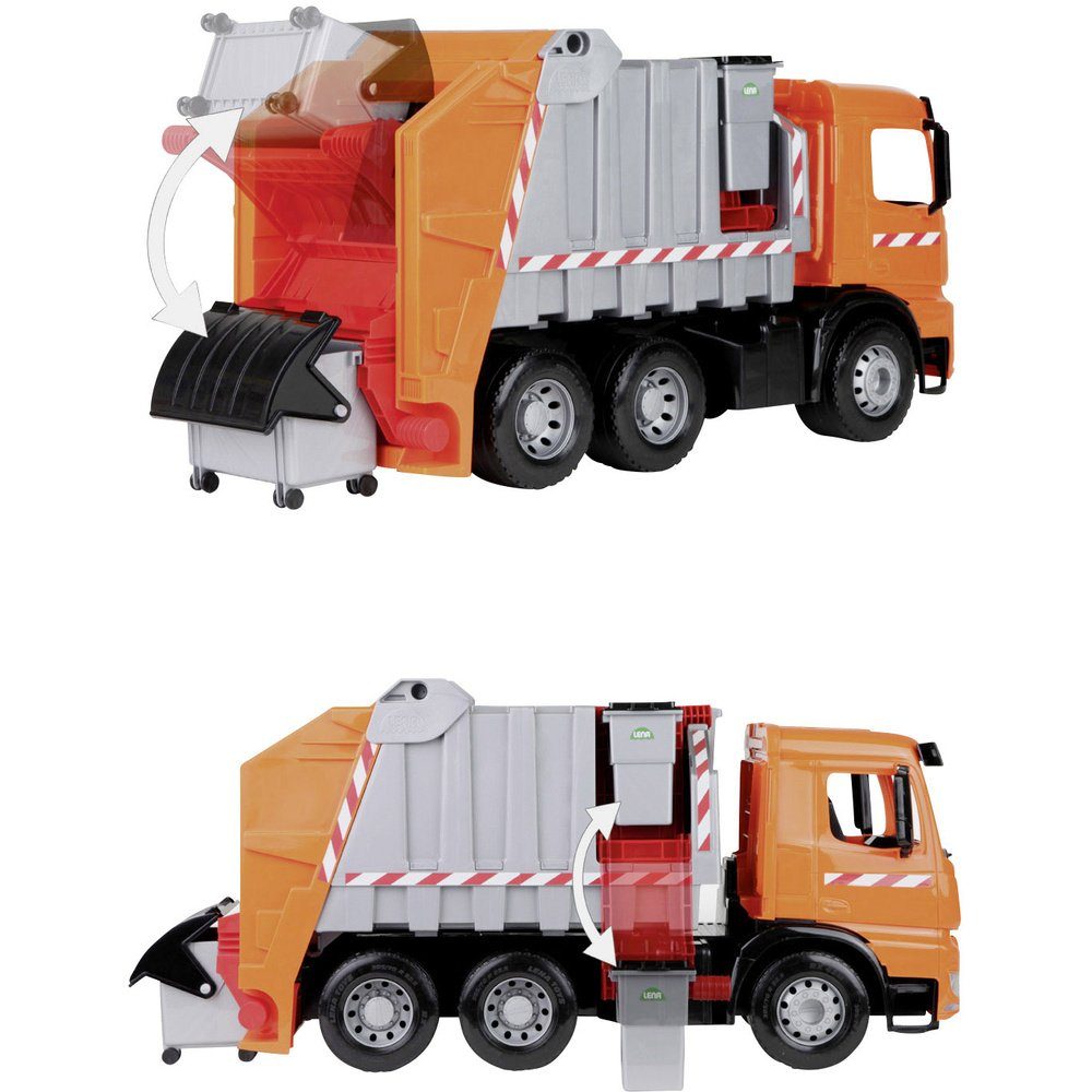 Thumbnail - Lena® Outdoor-Spielzeug Lena GIGA TRUCKS Müllwagen Arocs mit Aufkleber