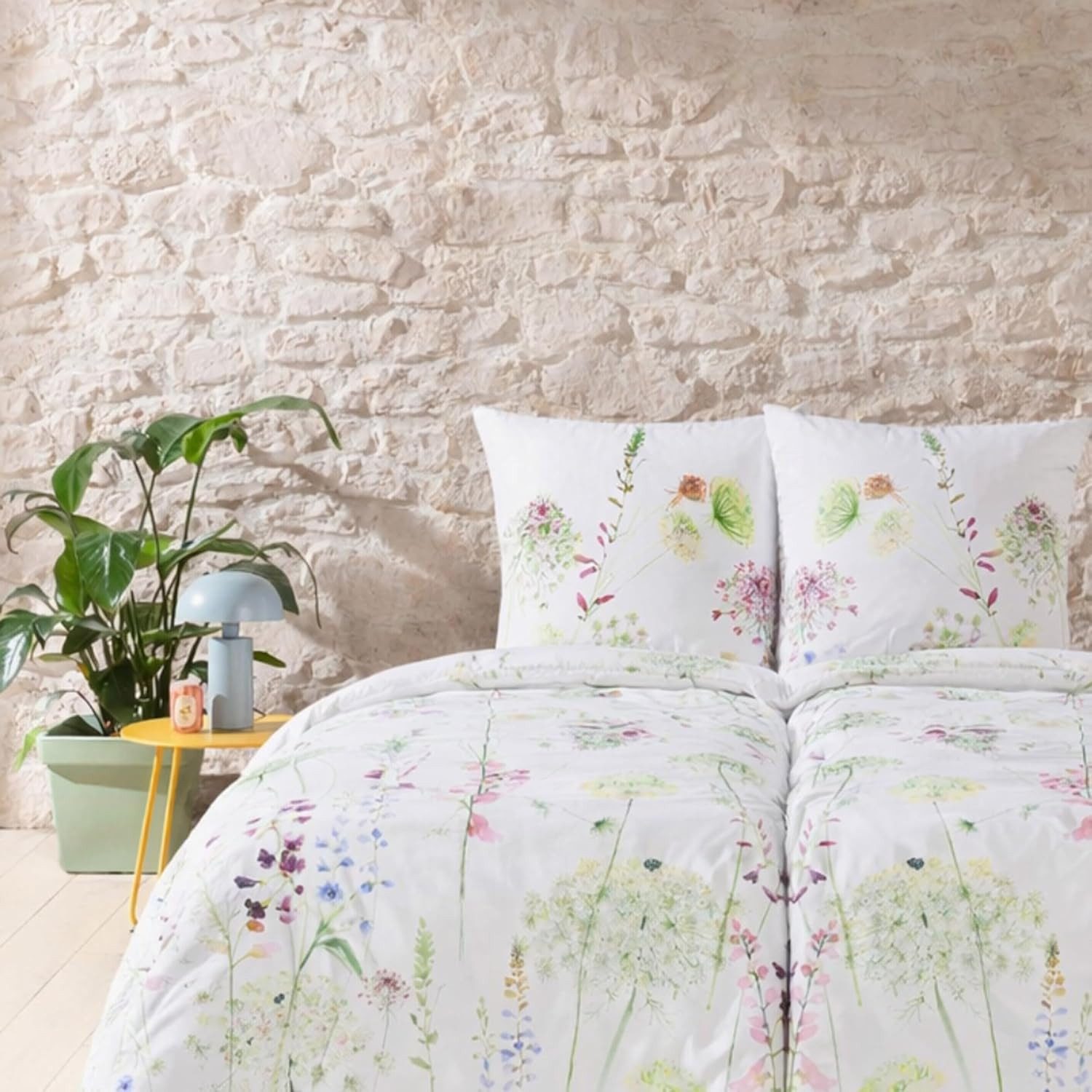 Estella Bettwäsche ESTELLA Mako Interlock Jersey Meadow 135/200 grün, Jersey