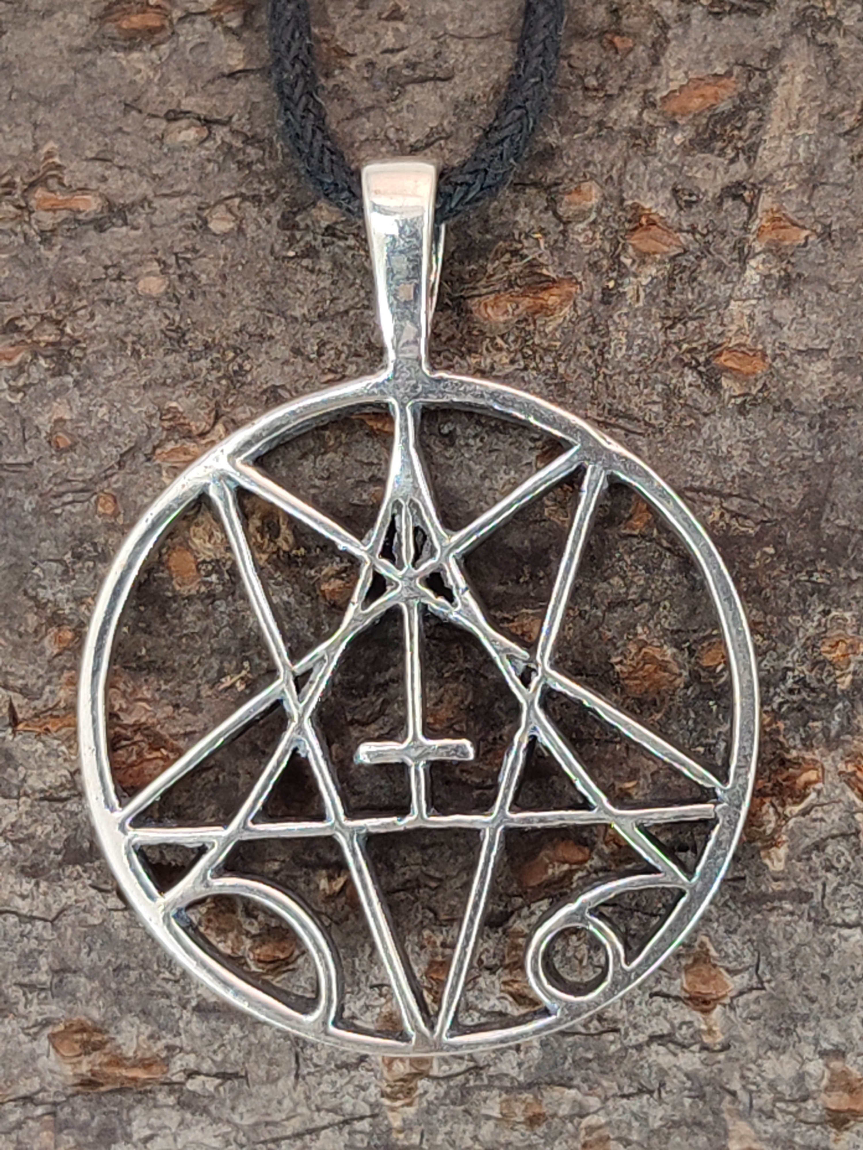 Kiss of Leather Kettenanhänger Si.56 Pentagramm günstig online kaufen