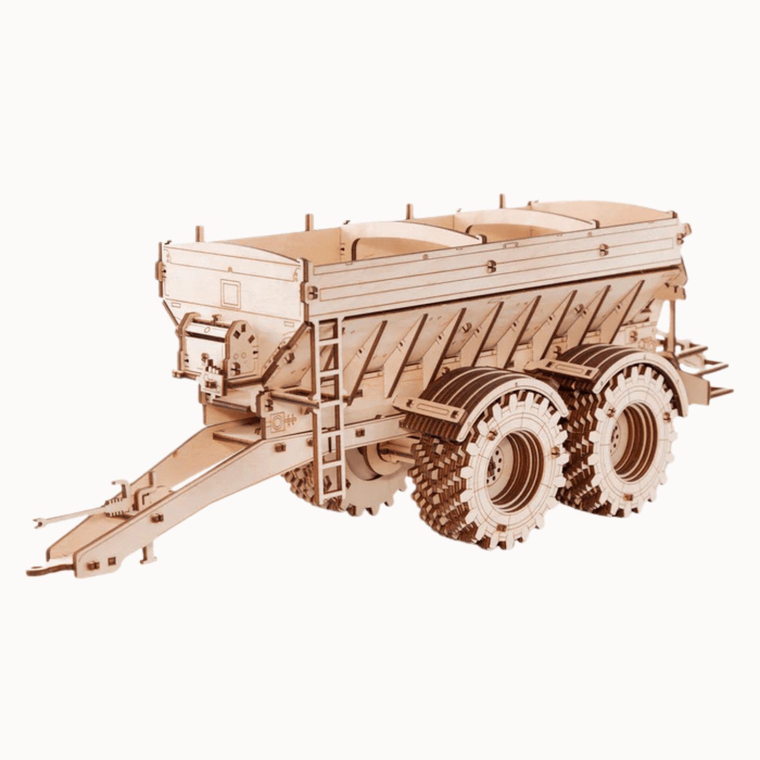 Puzzle Eco-Wood-Art Kirovets K-7M Traktor Mechanisches Holzpuzzle