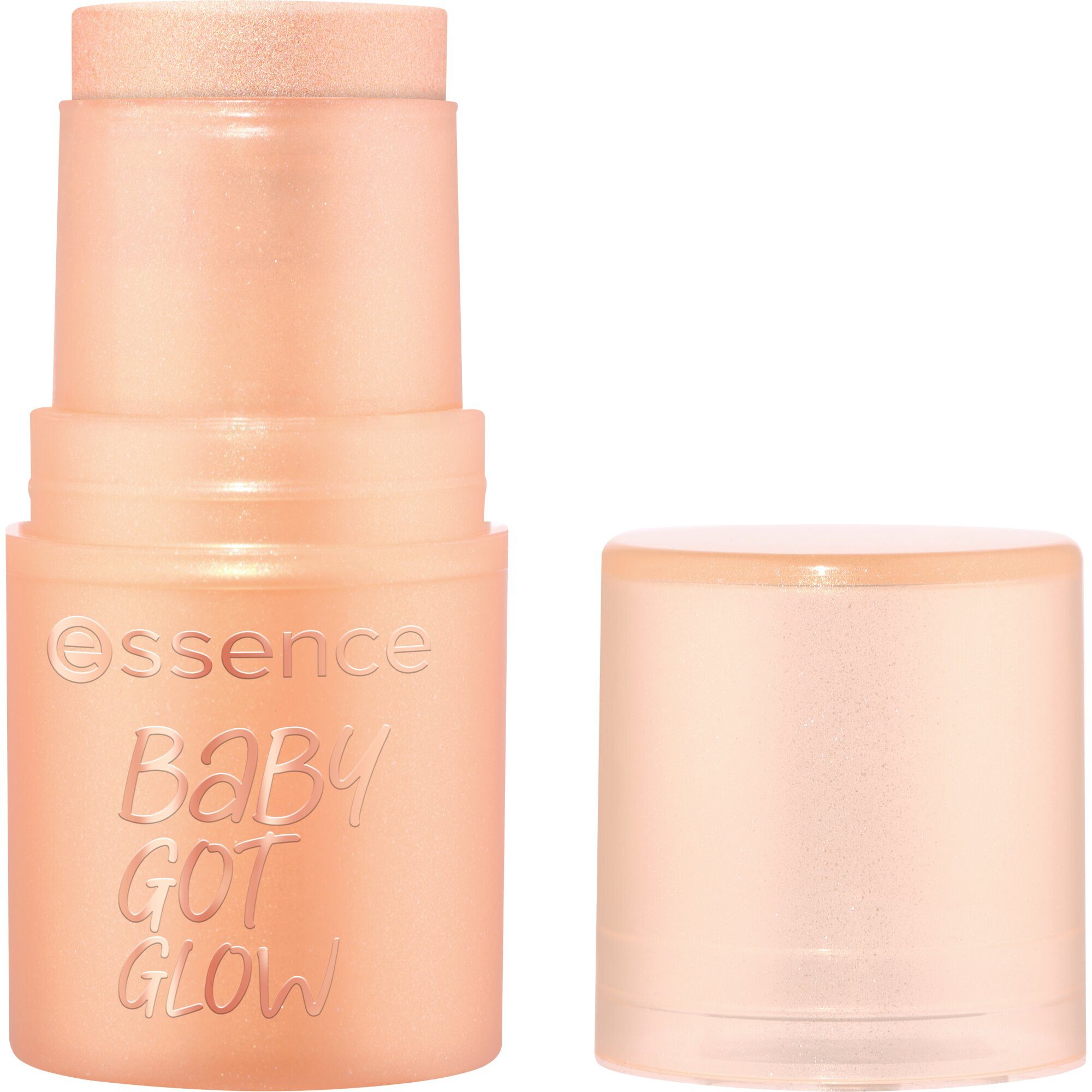 Essence Highlighter BABY GOT GLOW highlighter stick, 3-tlg., 3-tlg., Balm-Textur, aufhellend, leichte Deckkraft, alle Hauttypen