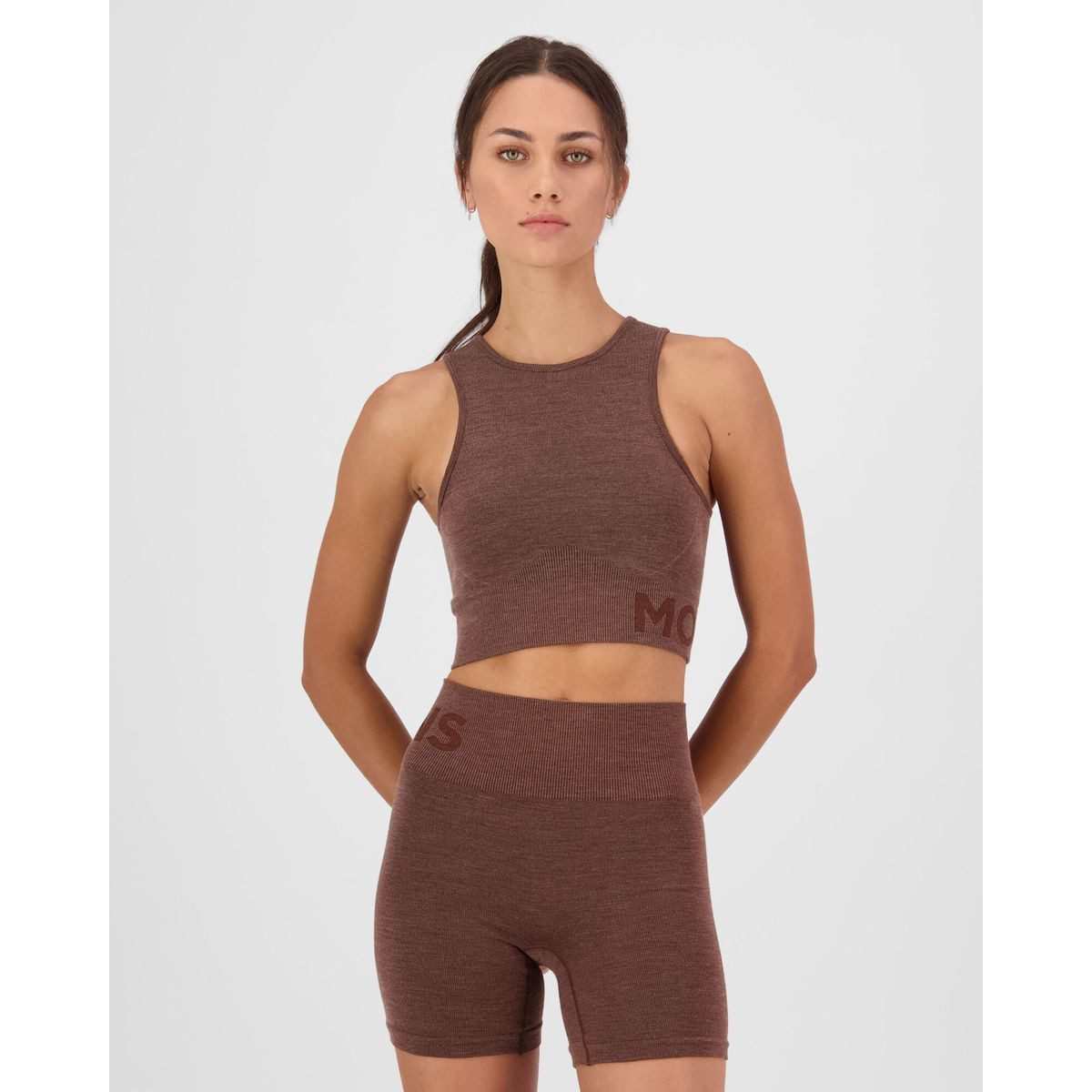 Mons Royale Tanktop Womens Solace Merino Seamless Tank Nahtloses, schnelltrocknendes Tanktop aus Merinowolle für vielseitige