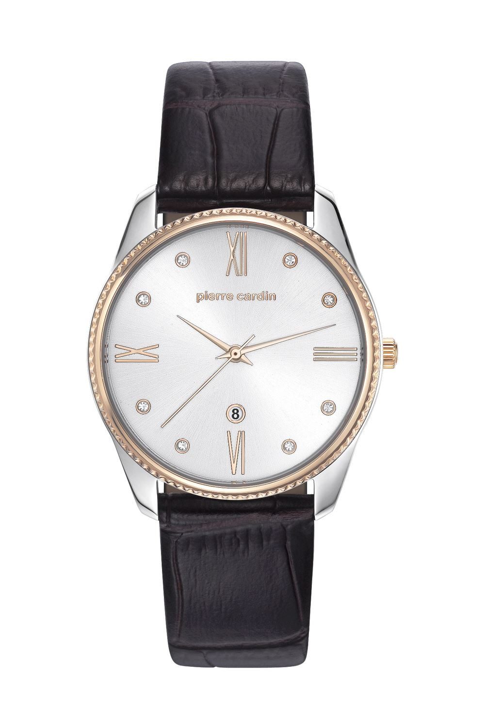 Quarzuhr Pierre Cardin Damen Armbanduhr Femme PC107572F04