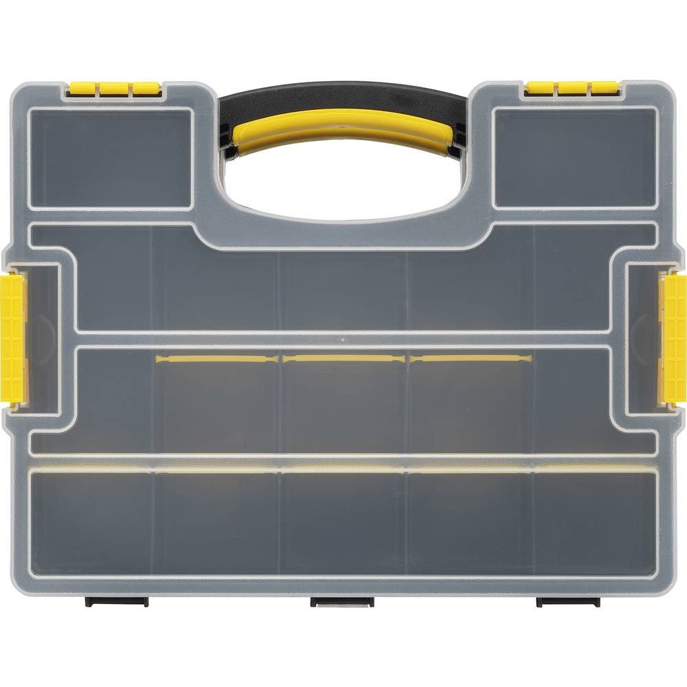 TOOLCRAFT Sortimentskasten Sortimentsbox (L x B x H) 370 x 286 x 140 mm Anzahl Fächer: 15