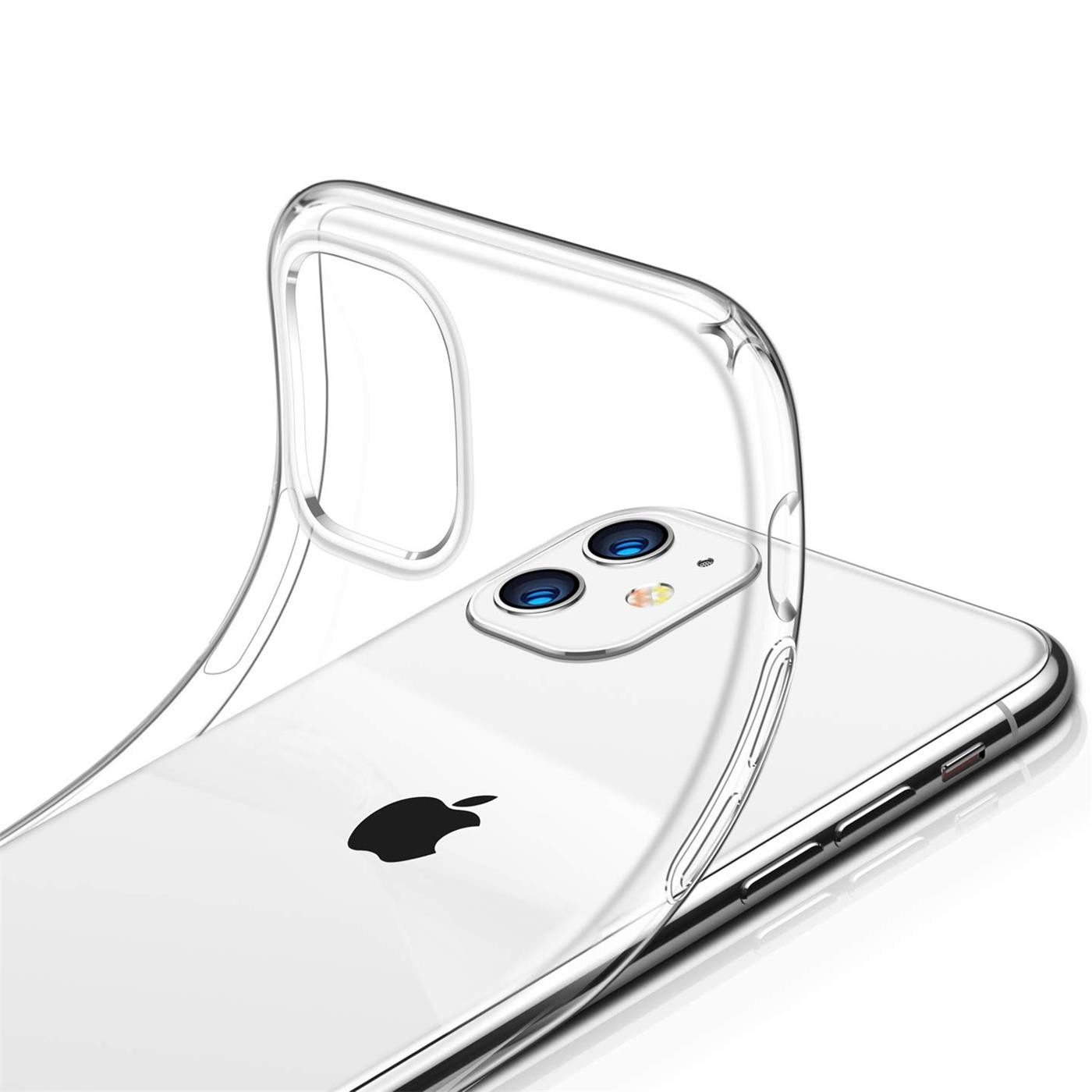 CoolGadget Handyhülle Transparent Ultra Slim Case für Apple iPhone 11 6,1 Zoll, Silikon Hülle Dünne Schutzhülle für iPhone 11 Hülle – Bild 4 von 5