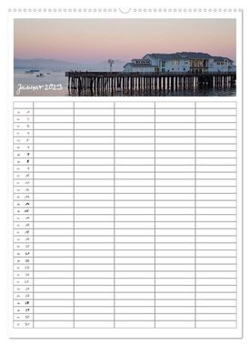 CALVENDO Wandkalender Kalifornien - Familienplaner 2023 (Premium, hochwertiger DIN A2 Wandkalender 2023, Kunstdruck in Hochglanz)