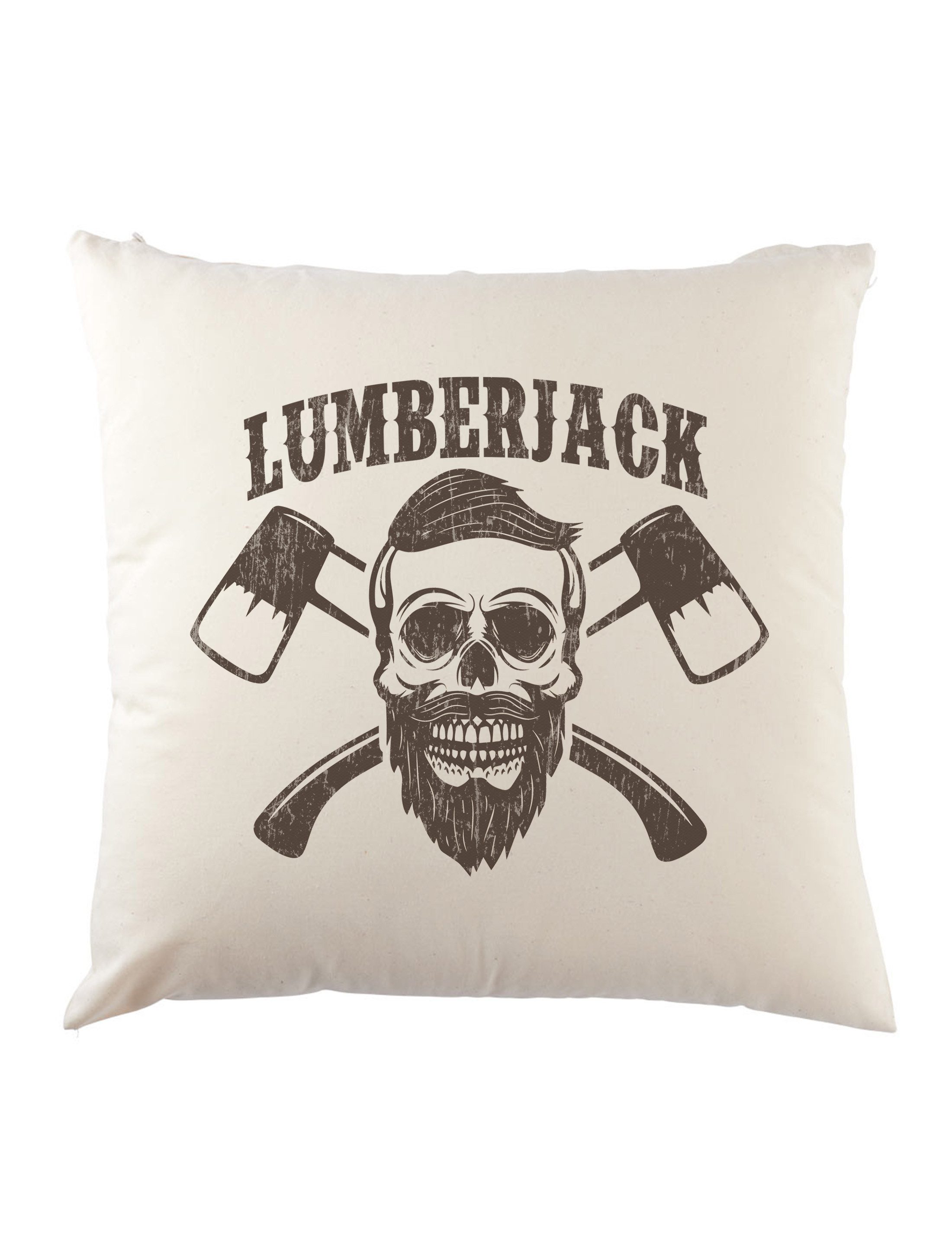 Urban Backwoods Dekokissen Lumberjack IV Dekokissen Holzfäller Axt Waldarbeiter Förster Logger, Woodcutter Woodsman Woodworker Jack
