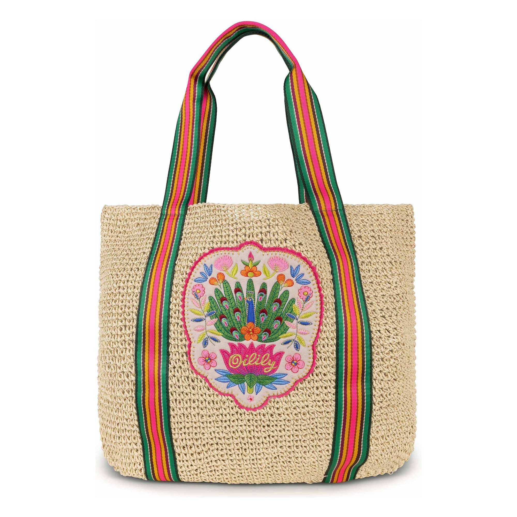 Oilily Shopper Straw, Bast