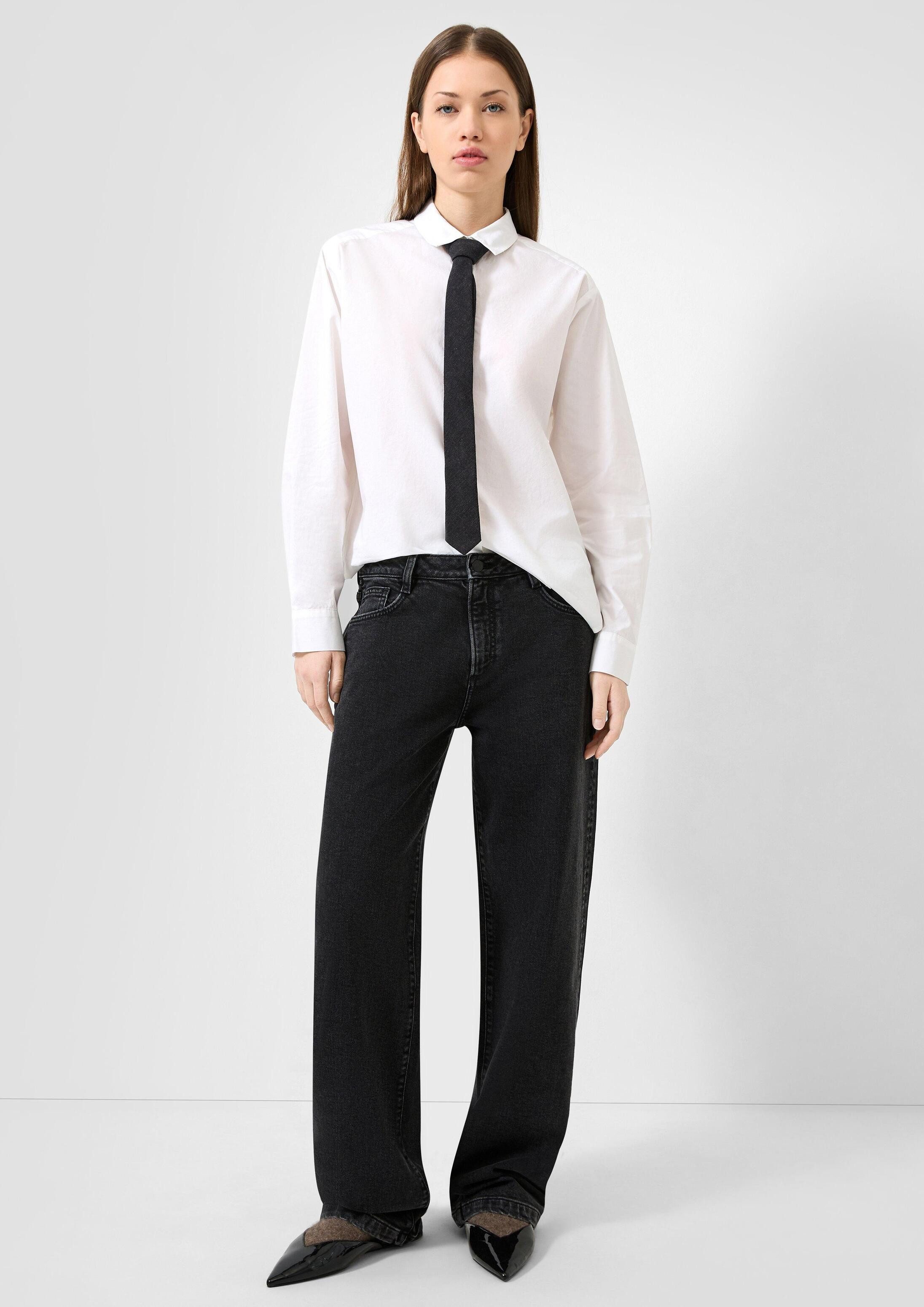 Weite Jeans Jeans-Hose
