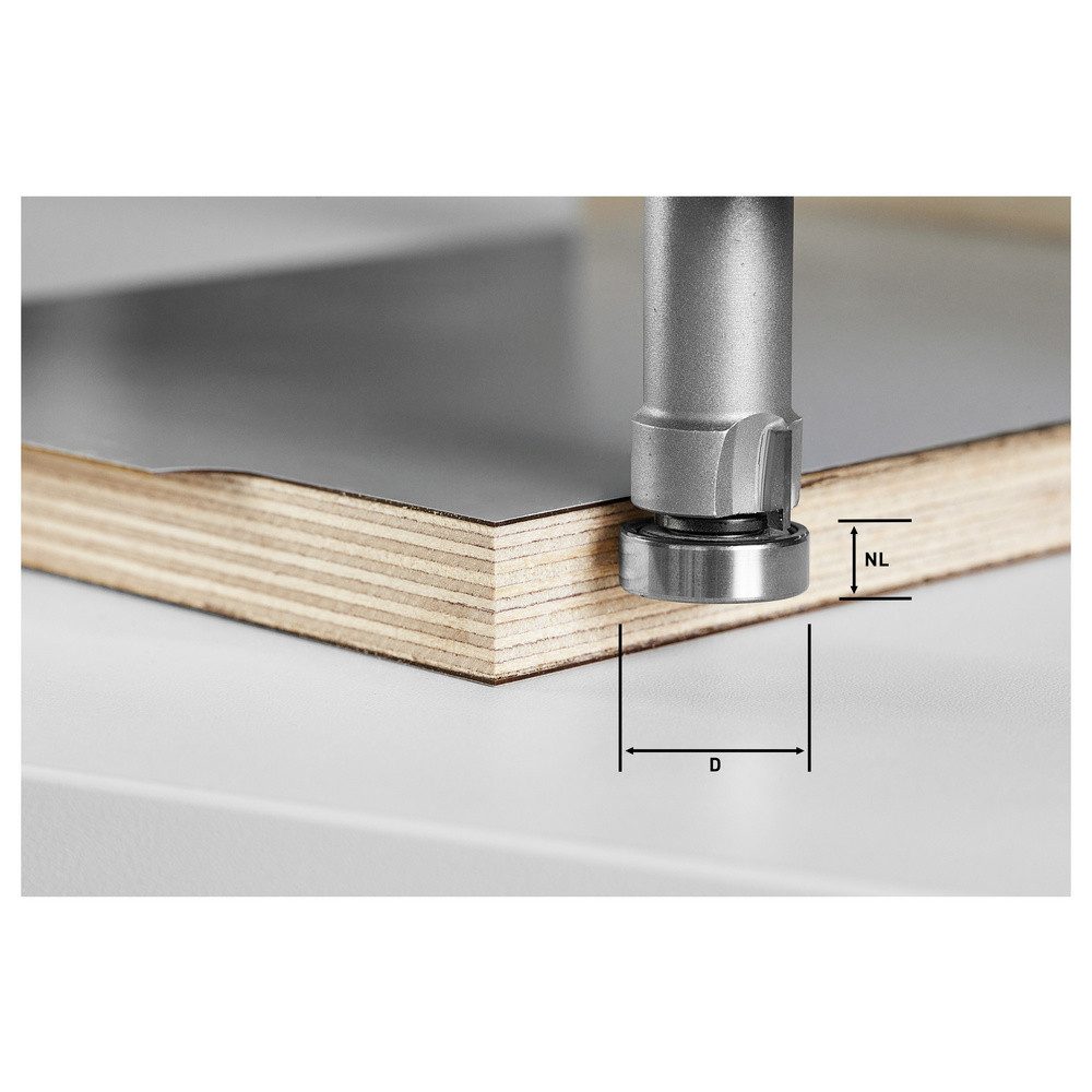 Fräse Festool 490565 Bündigfräser Produktabmessung, Ø 22 mm Arbeits-Läng