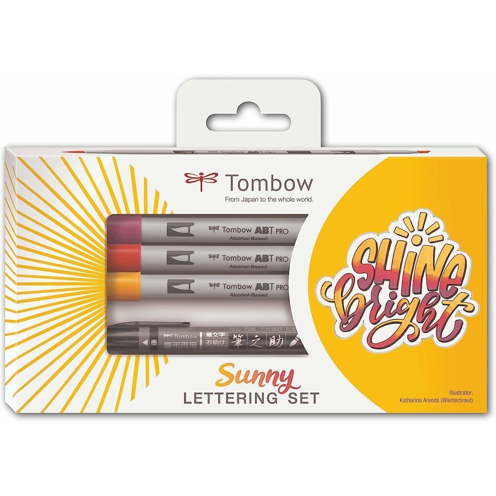 TOMBOW Маркеры Schreibset Sunny Lettering farbsortiert