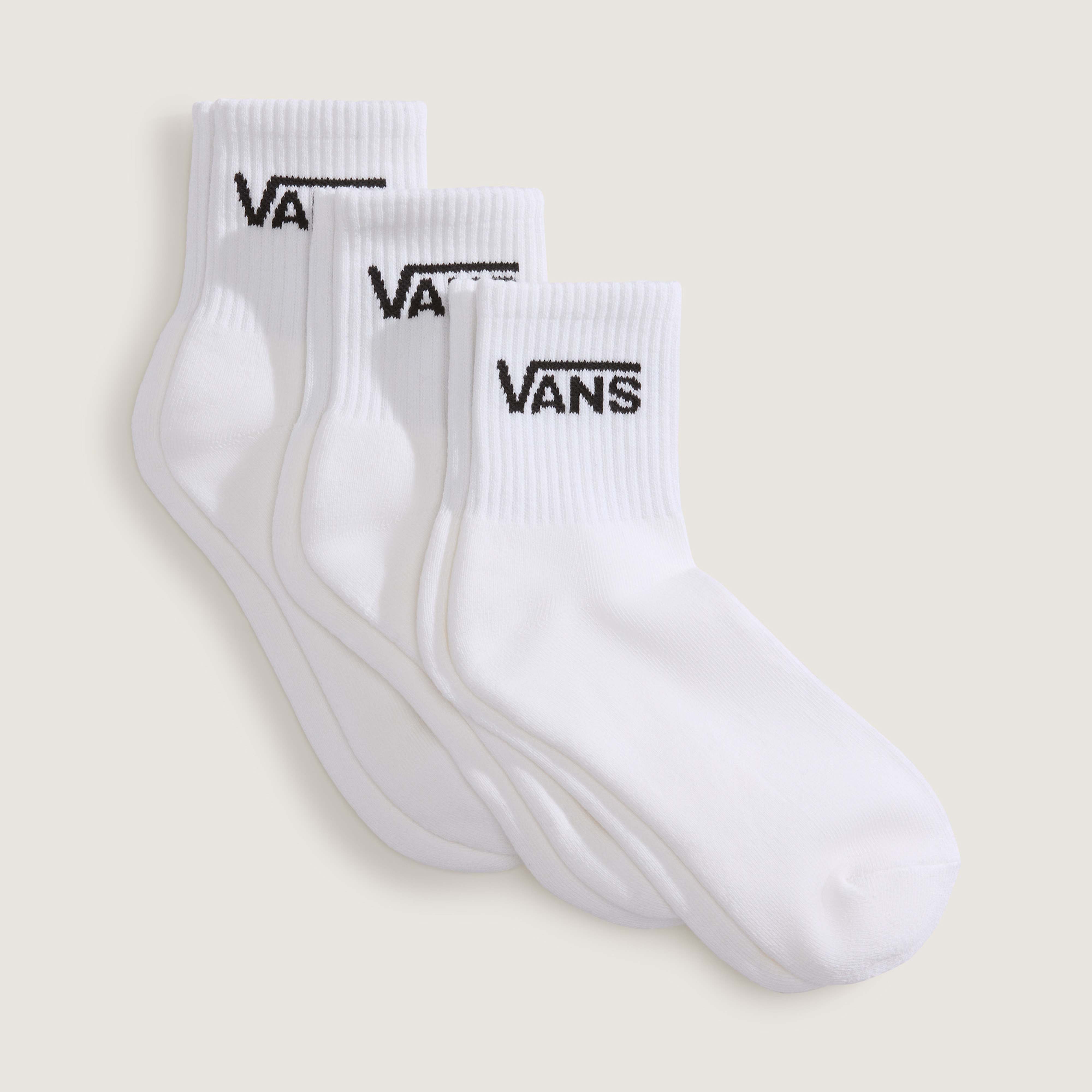 Vans Socken CLASSIC HALF CREW 3er Pack (3-Paar) im 3er Pack, für sportive Aktivitäten, mit Polsterung