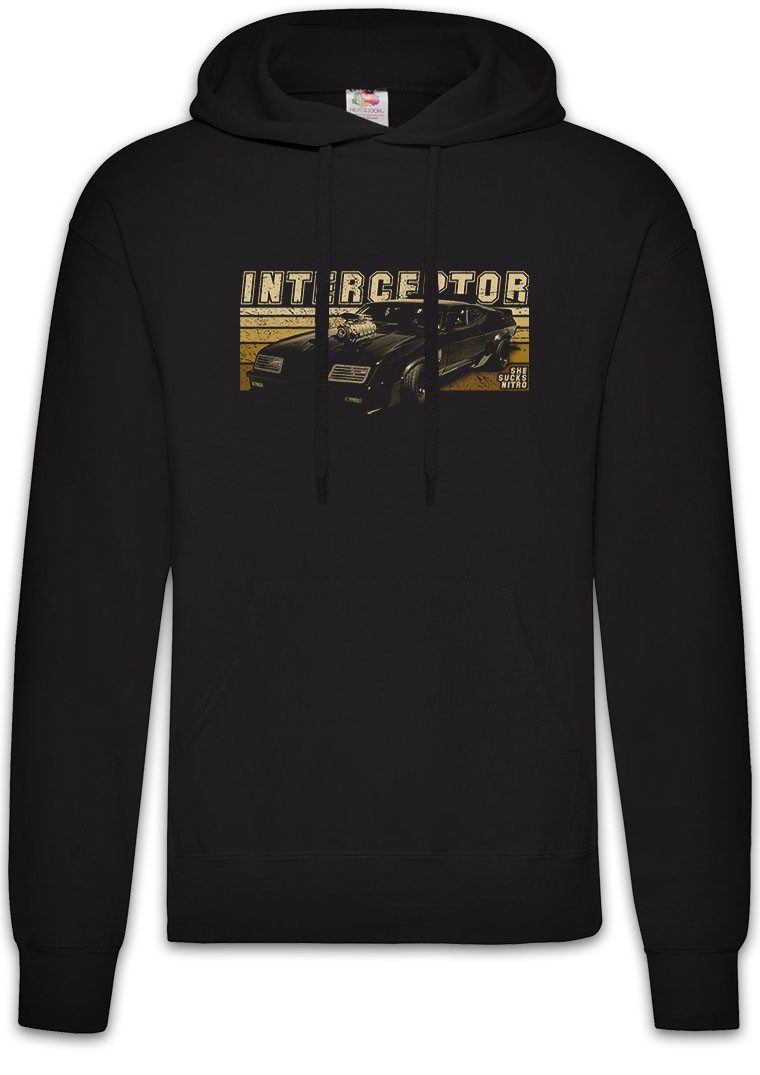 Hoodie Interceptor Nitro Herren Hoodie Mad Fury MFP Police Max Road Humungus