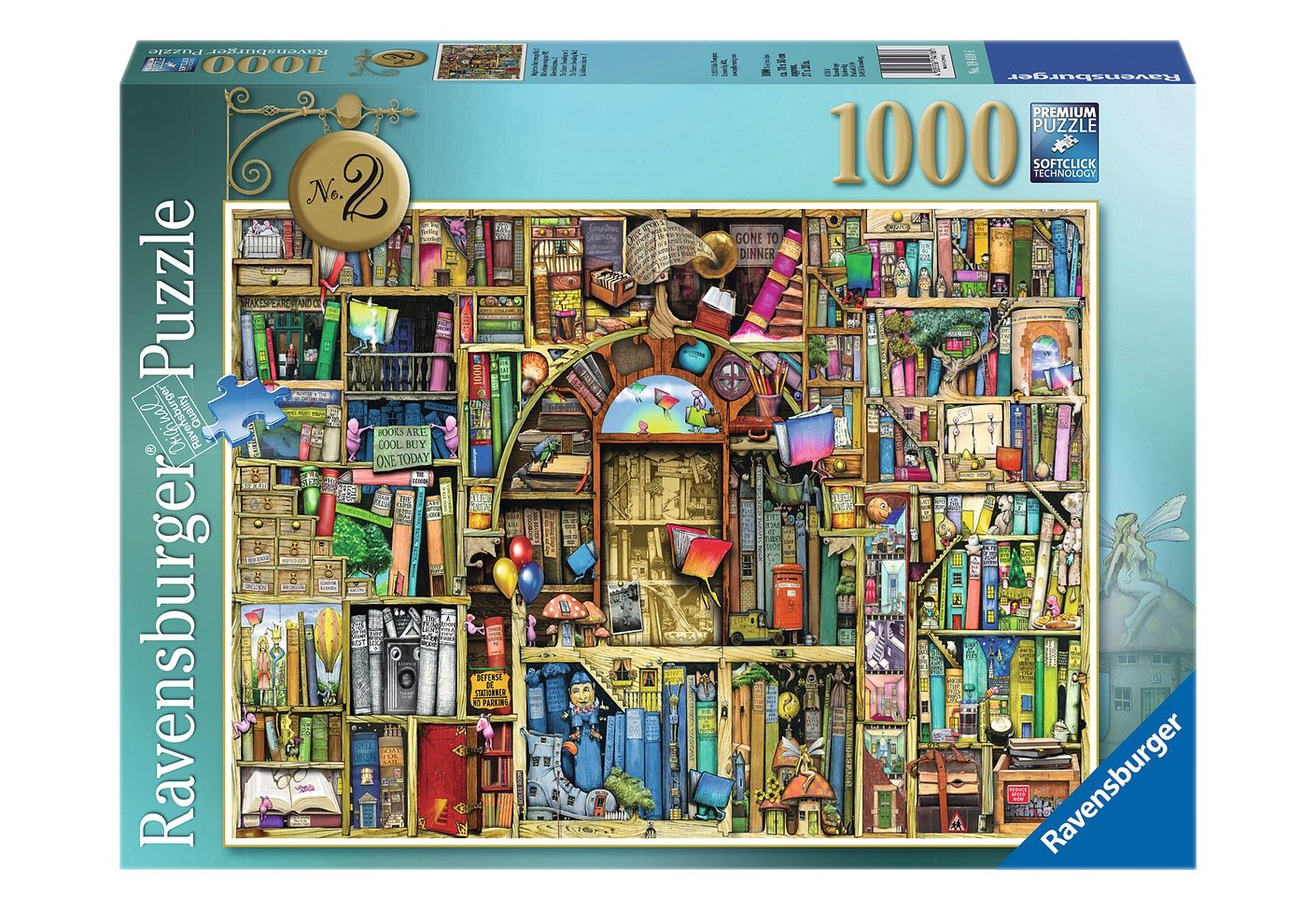 Image of Magisches Bücherregal 2. Puzzle 1000 Teile
