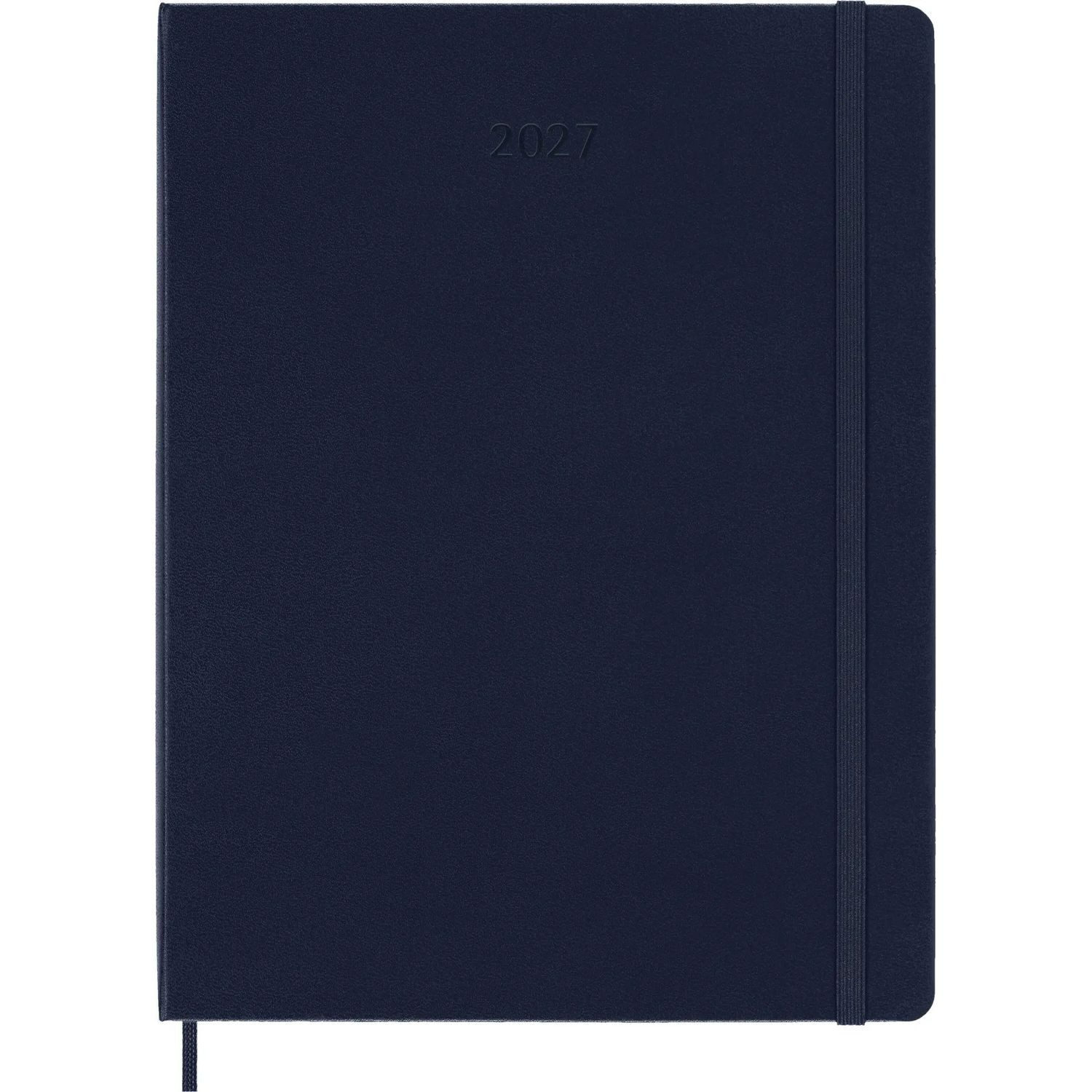 MOLESKINE Taschenkalender Moleskine 12 Monate Wochen Notizkalender 2027, XL, 1 Wo = 1 Seite,...