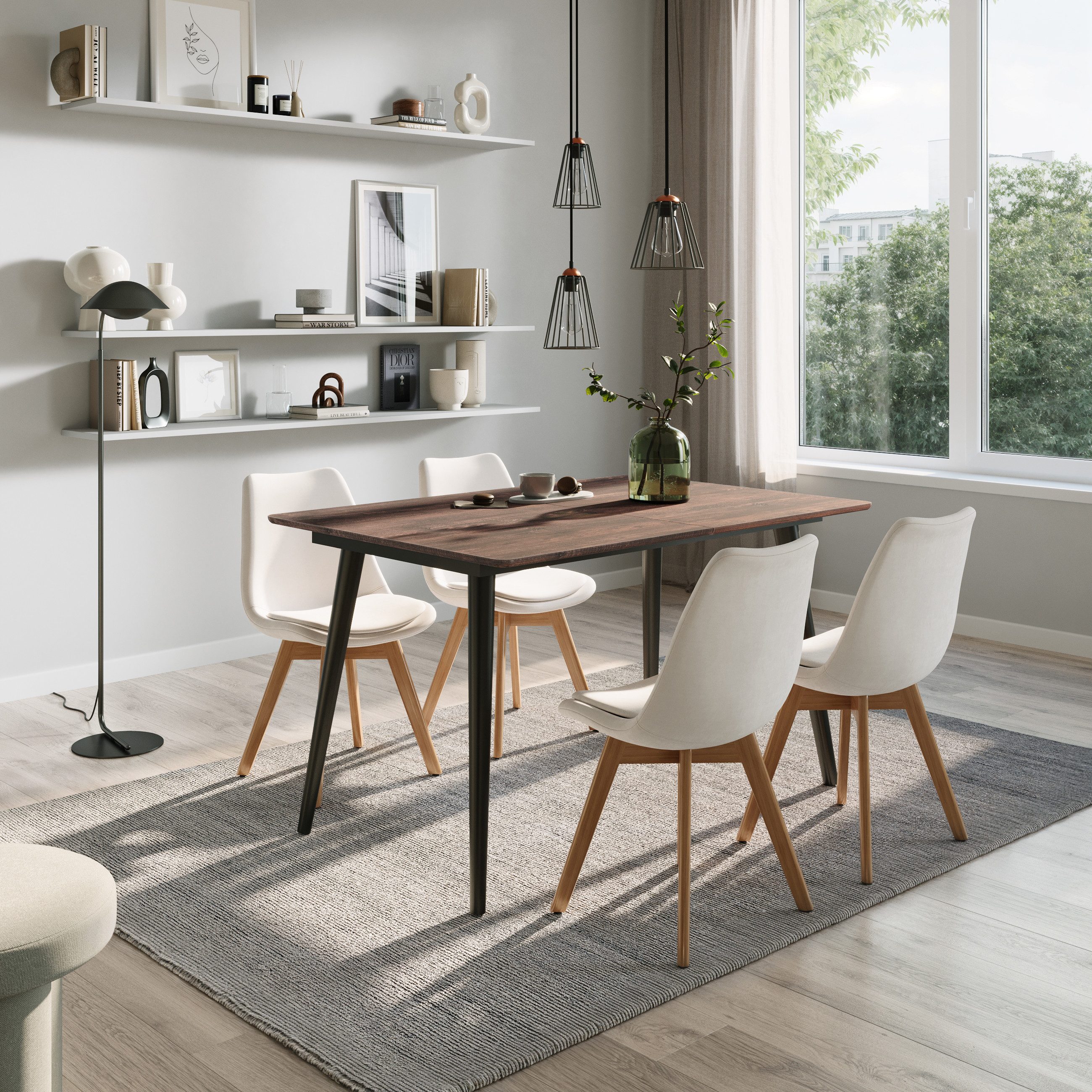 Home Collective Esstisch ausziehbar Moderner mit günstig online kaufen