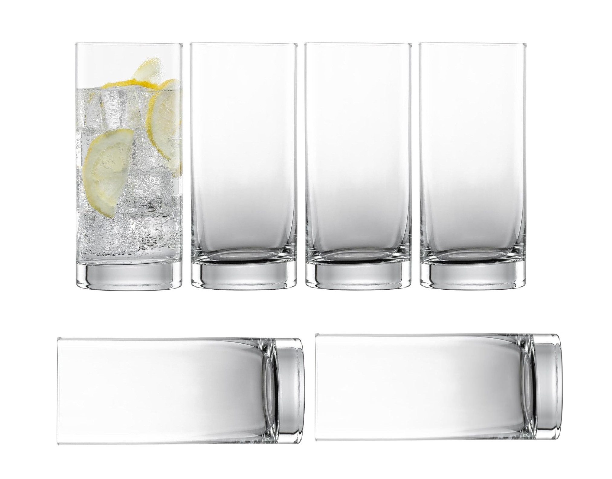 SCHOTT ZWIESEL Longdrinkglas 6 x Tumbler ICEBERG 480ml Serie Tavoro, 6-tlg.