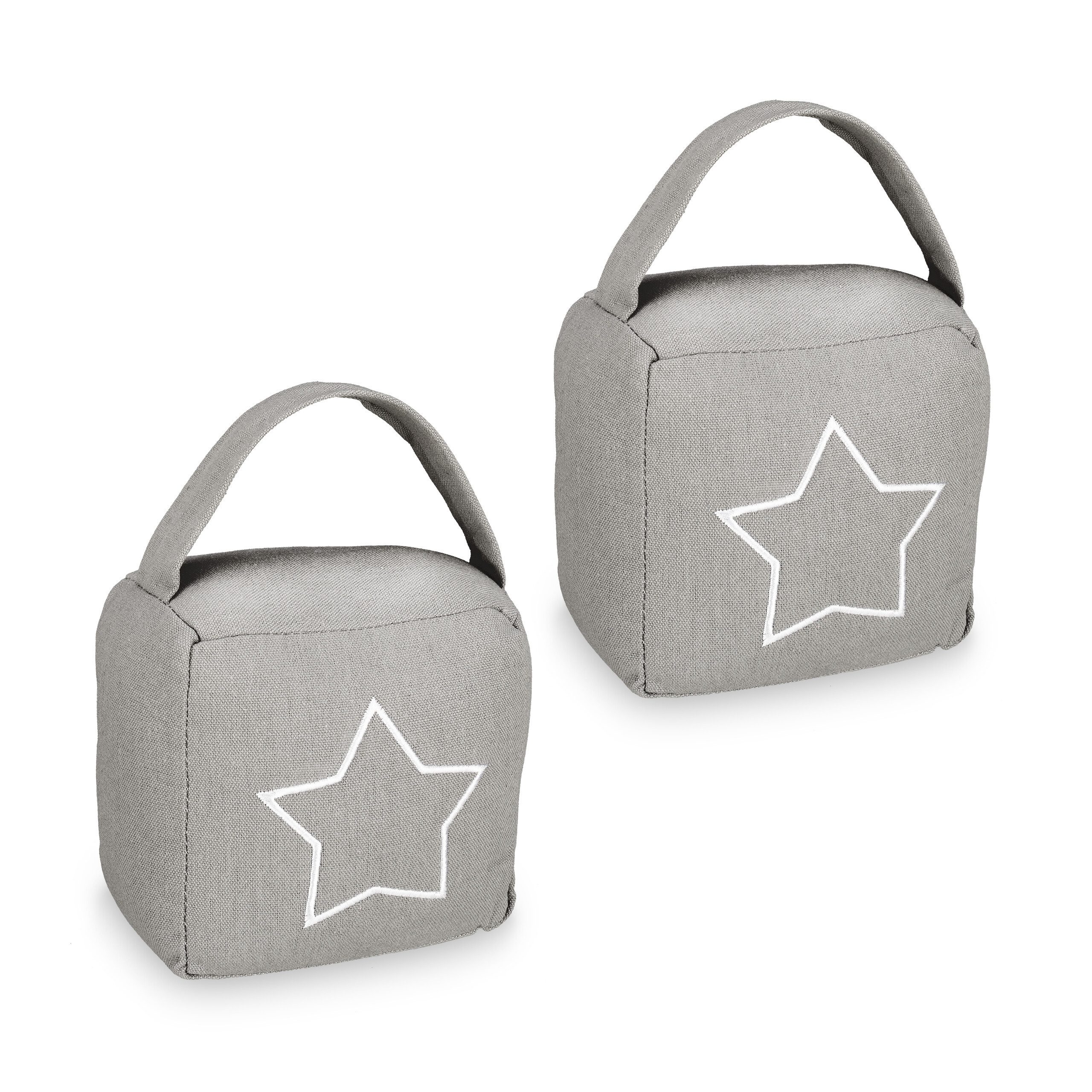relaxdays Türstopper 2 x Türstopper Sack günstig online kaufen
