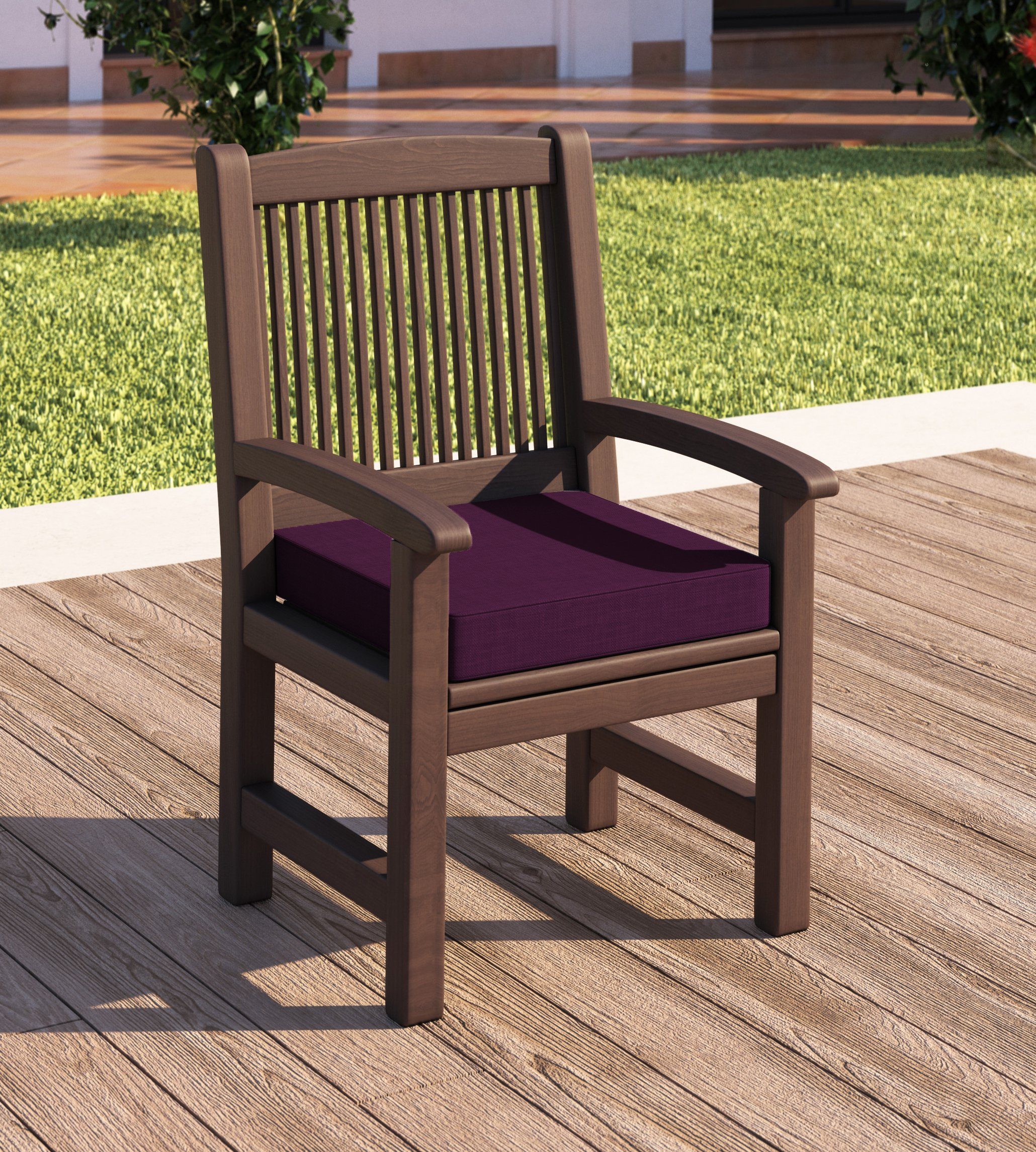 sunnypillow Bankauflage Bankauflage Auflage für Gartenbank 100 - 200 cm, Ba günstig online kaufen