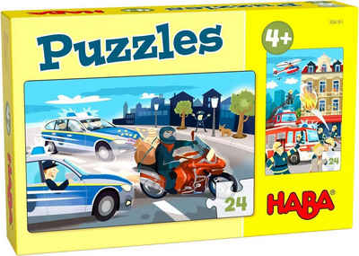 Haba Puzzle Puzzles Im Einsatz (Kinderpuzzle), 29 Puzzleteile