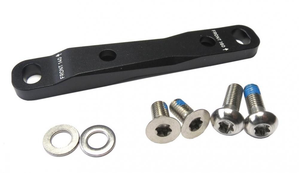 SRAM Felgenbremse Sram Scheibenbremsadapter FM 0F/20F f. VR 140mm/160mm, inkl. Schrauben