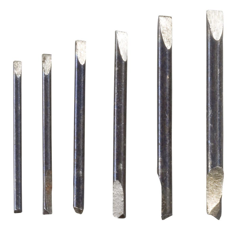 TOOLCRAFT Schraubendreher TOOLCRAFT 12-delig Uhrmacher-Schraubendreher-Satz 12teilig Klingenbre