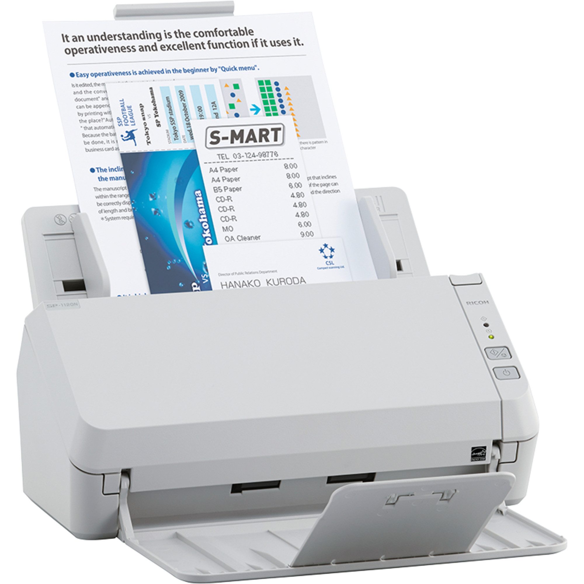 Ricoh Ricoh SP-1120N, Einzugsscanner Scanner