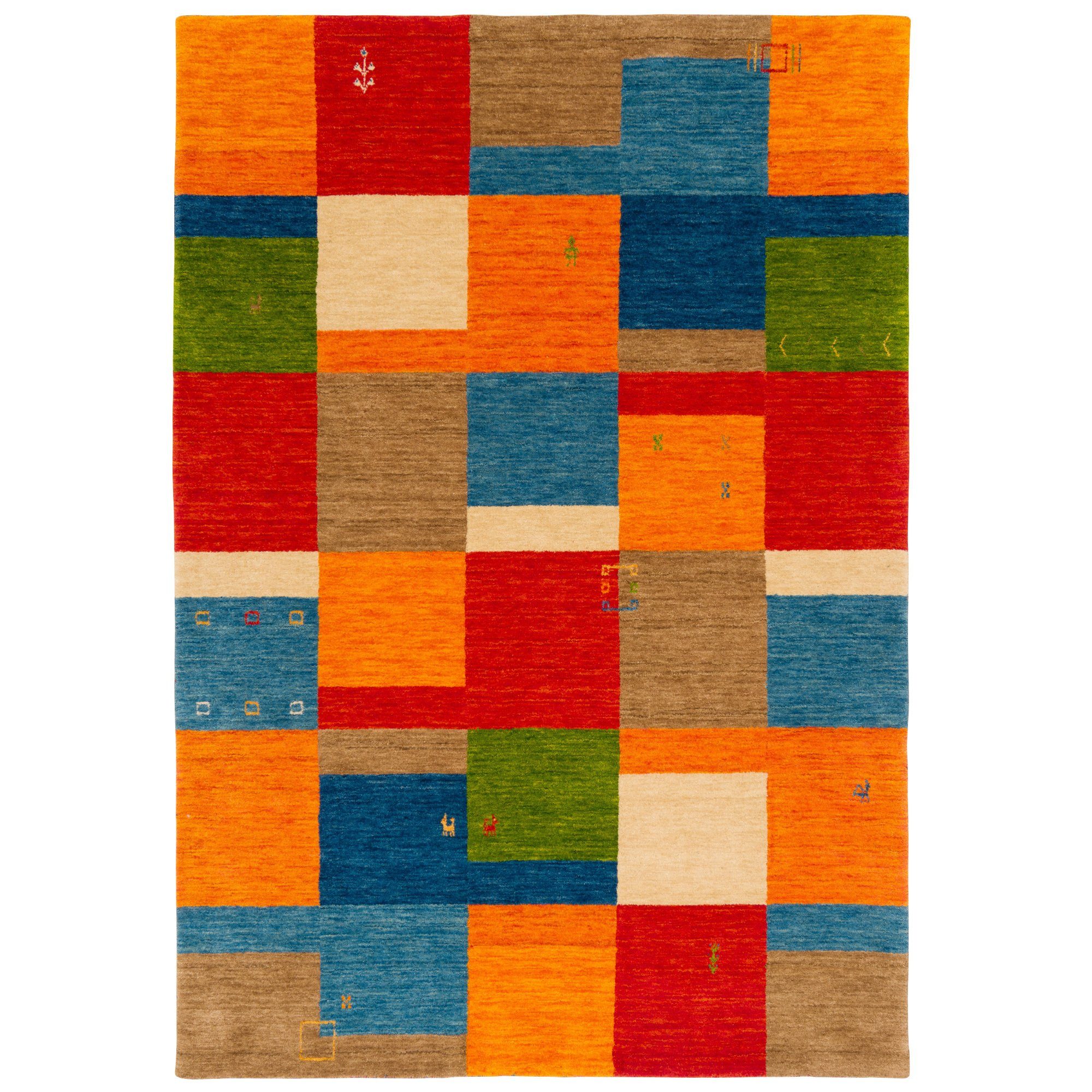 Pergamon Wollteppich Natur Wolle Teppich Gabbeh günstig online kaufen