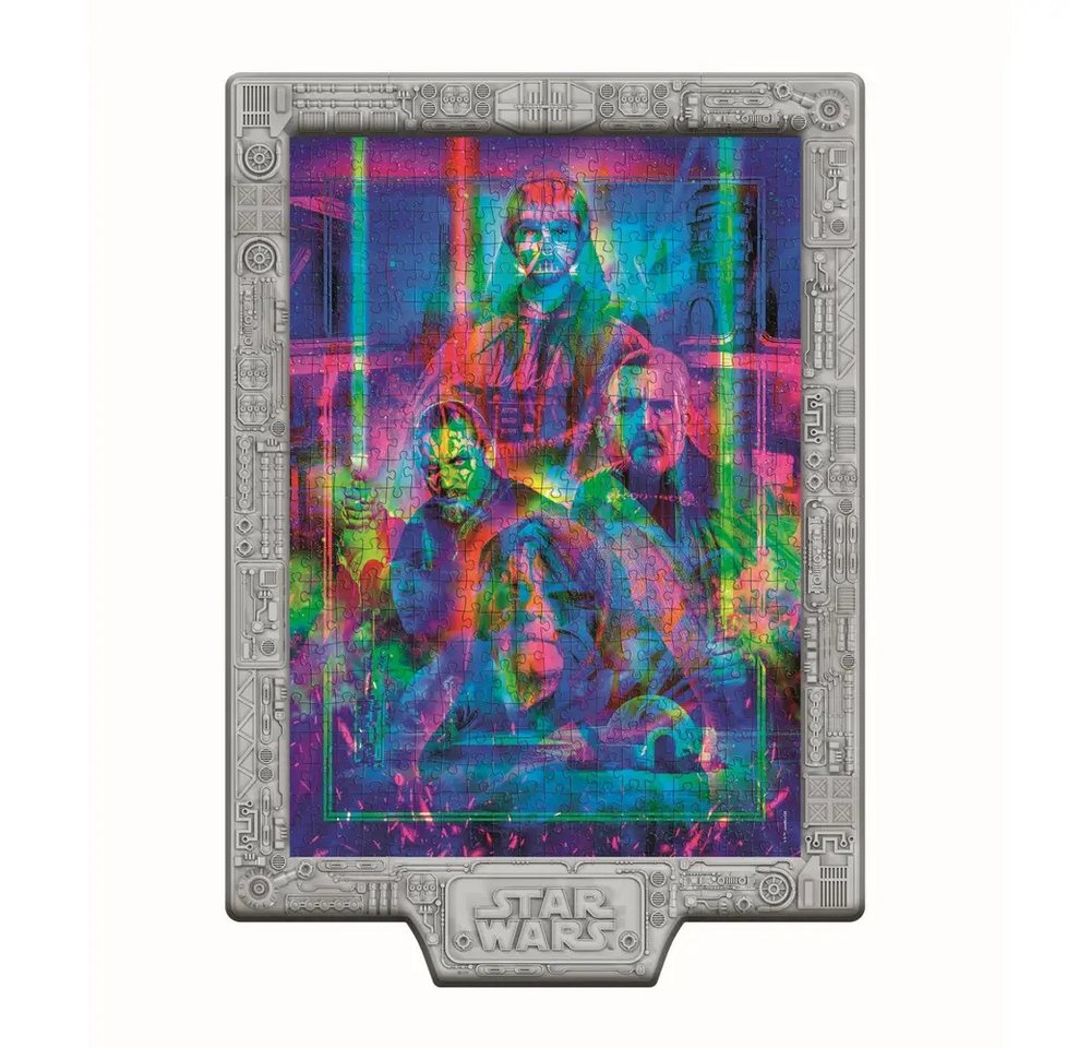 Clementoni® Puzzle Star Wars - Metamorphic Art Collection „1'' Star Wars, Puzzleteile