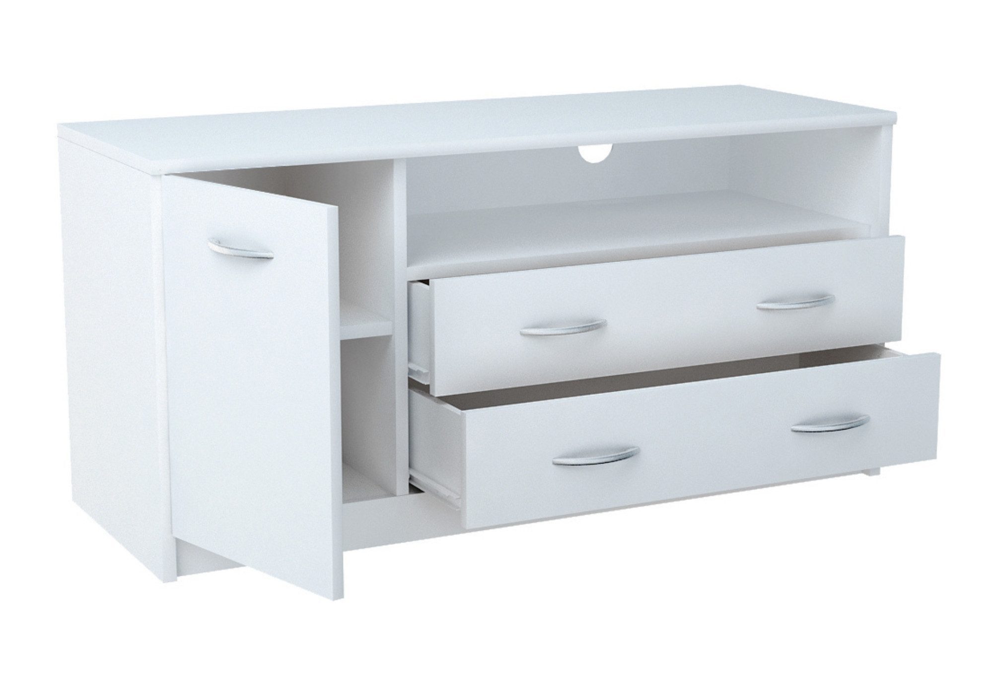 Home Collective TV-Schrank 110cm breit Lowboard günstig online kaufen