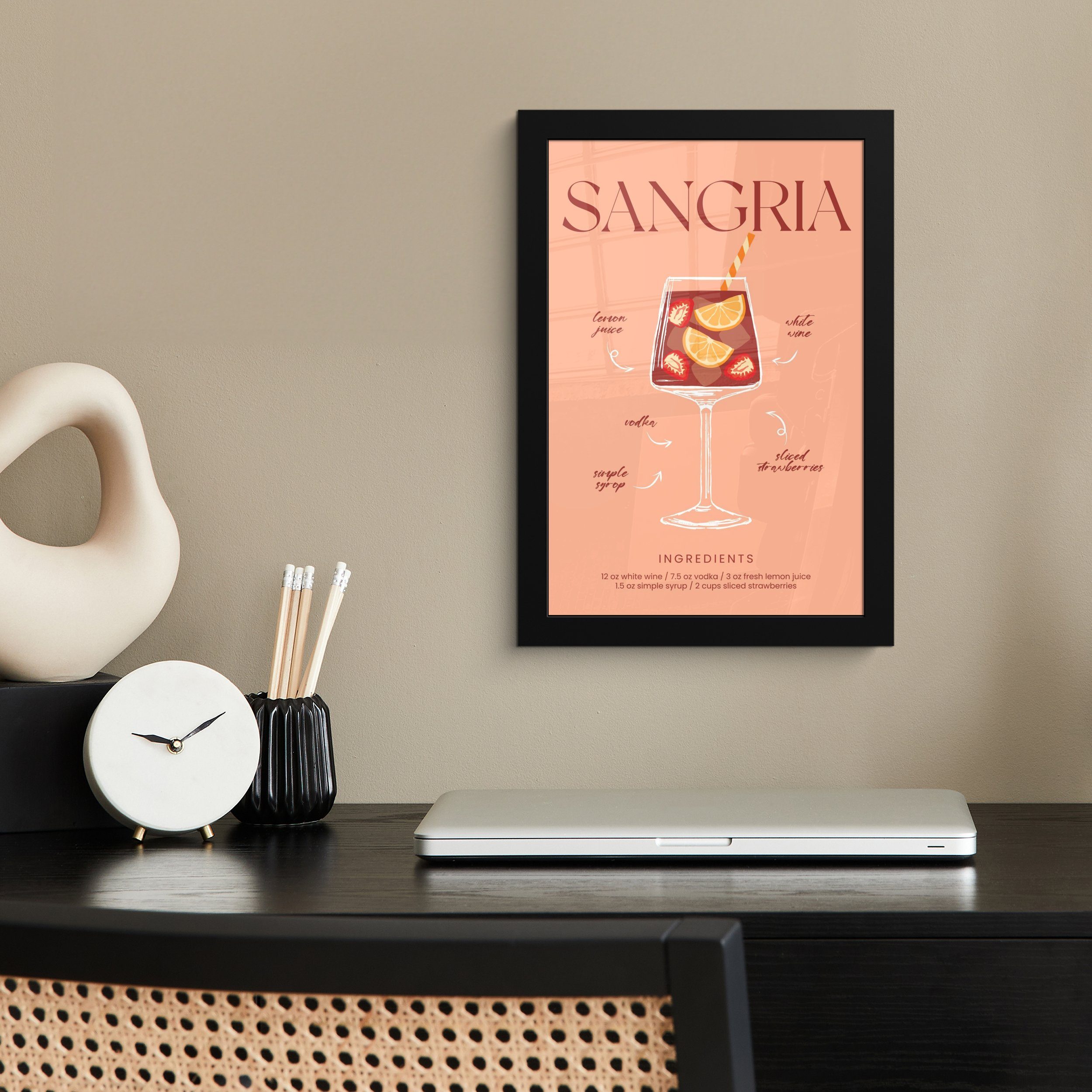 MuchoWow Poster Cocktail - Sangria - günstig online kaufen