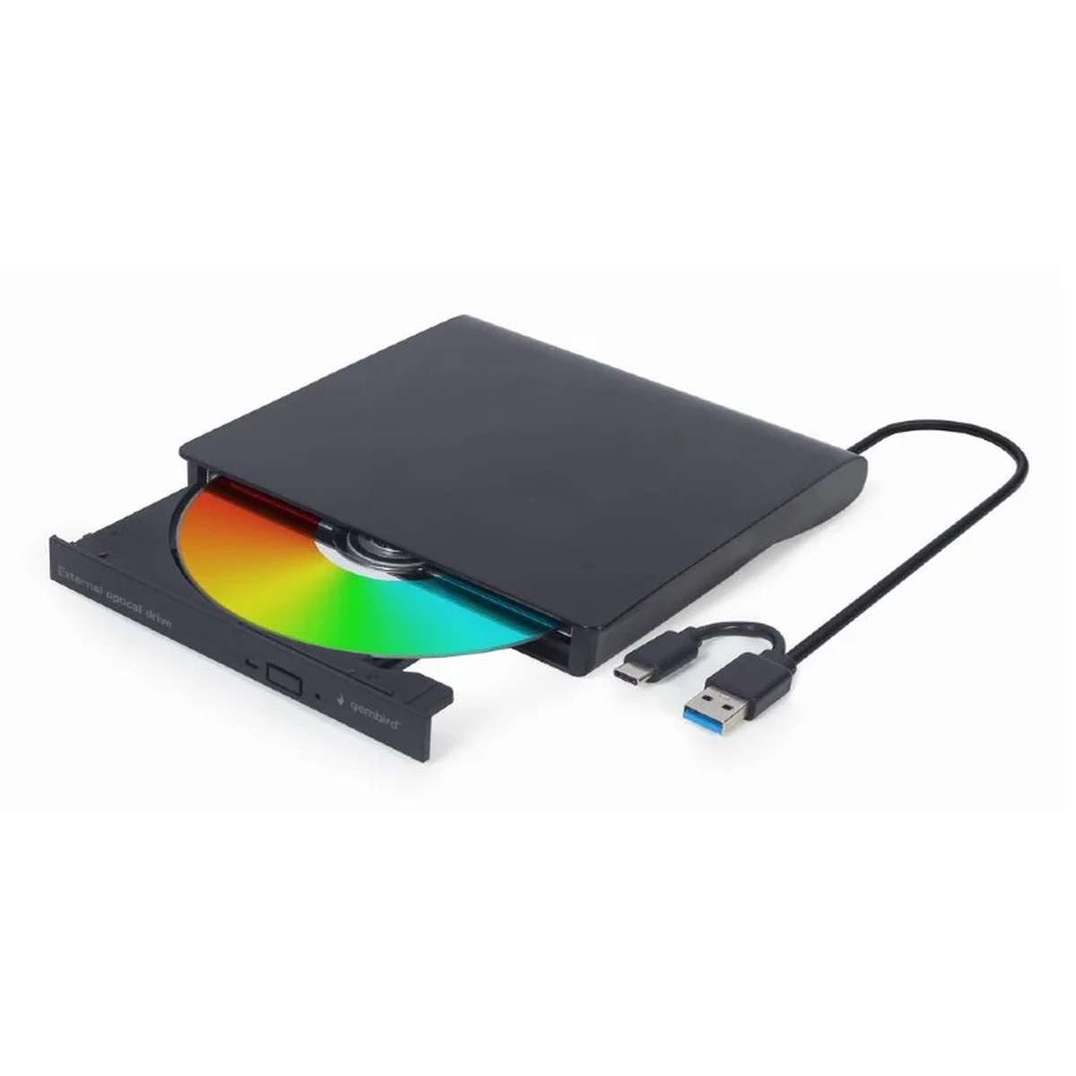 Gembird Gembird DVD-USB-031 Optisches Laufwerk Eingebaut DVD±RW Schwarz DVD-Brenner