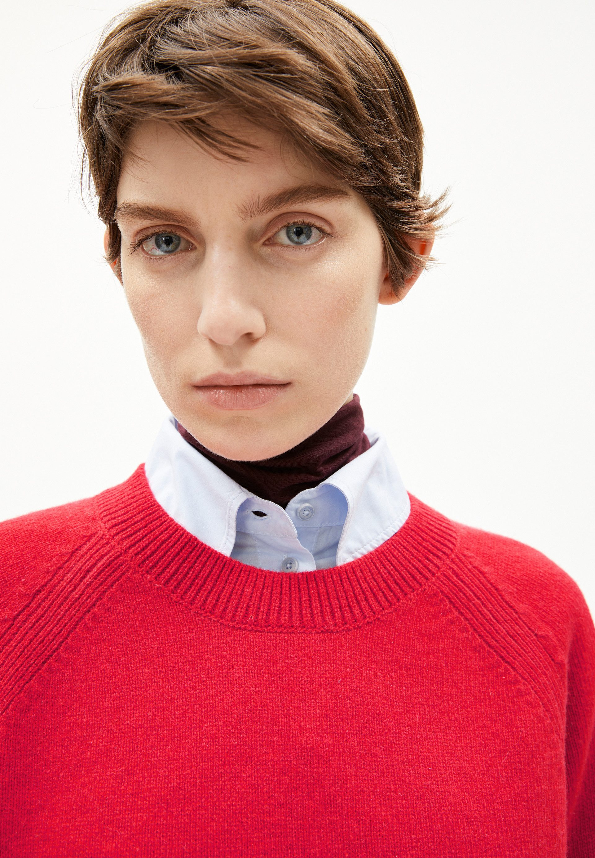 Armedangels Strickpullover LILIRIAA REGLANA Pullover aus Bio-Woll Mix Loose Fit