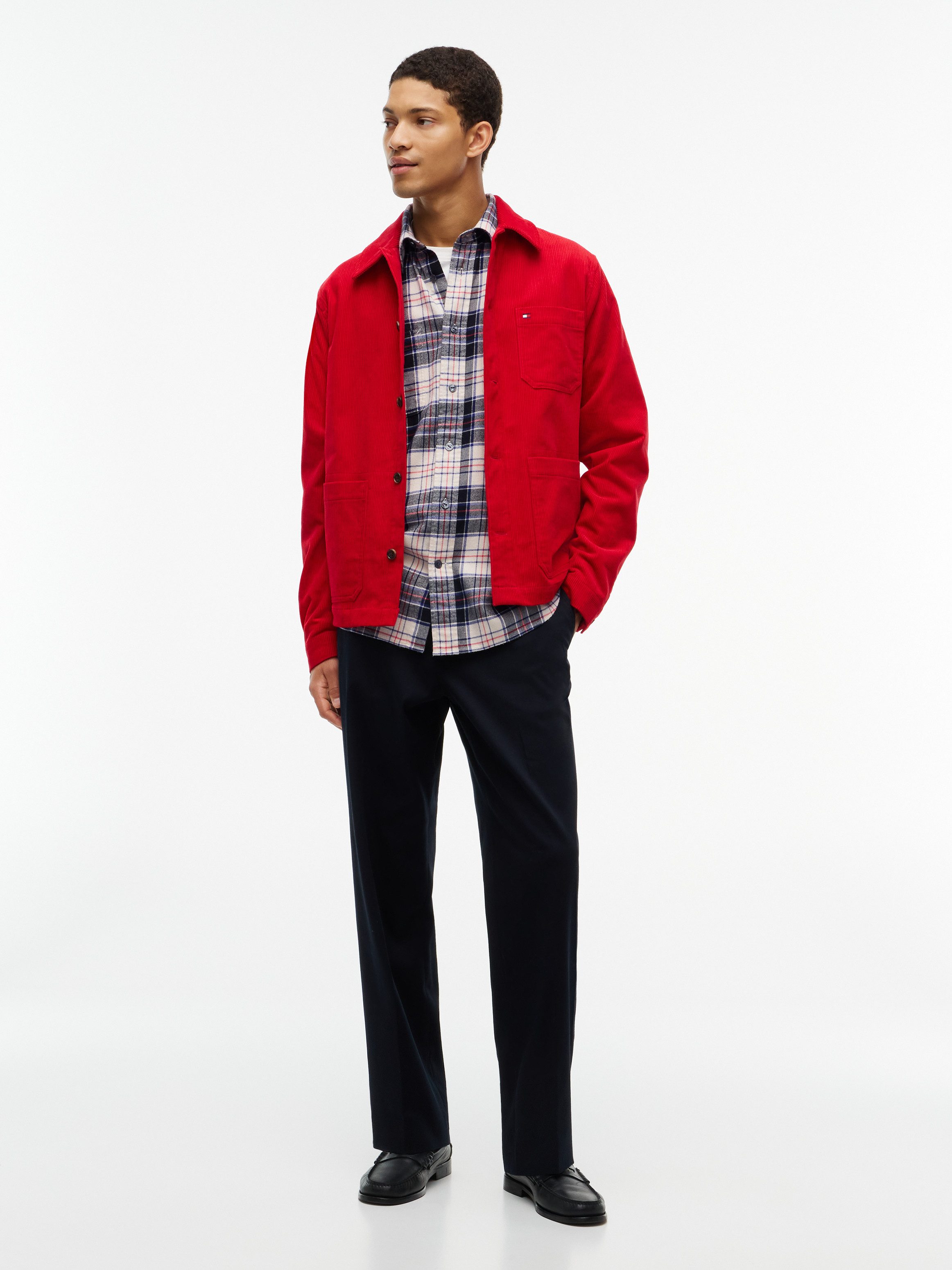 Tommy Hilfiger Flanellhemd RWB TARTAN FLANNEL Regular Fit soft Flannel