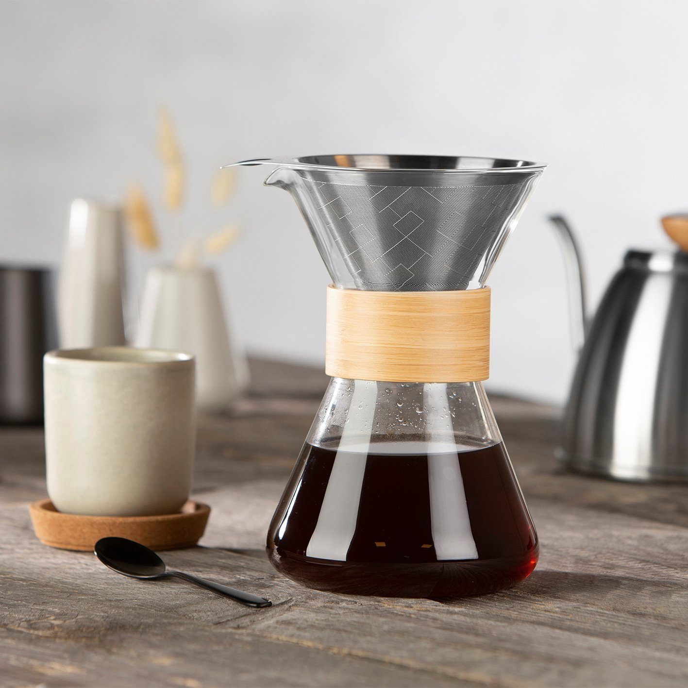 BEEM Karaffe POUR OVER Kaffeekaraffe - 0,7 L