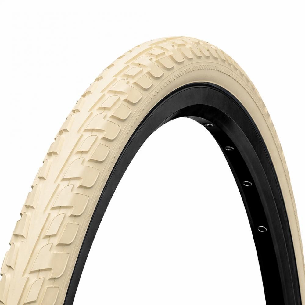 CONTINENTAL Fahrradreifen Continental Reifen RIDE Tour 28x1.45" 37-622 creme E-25 Draht