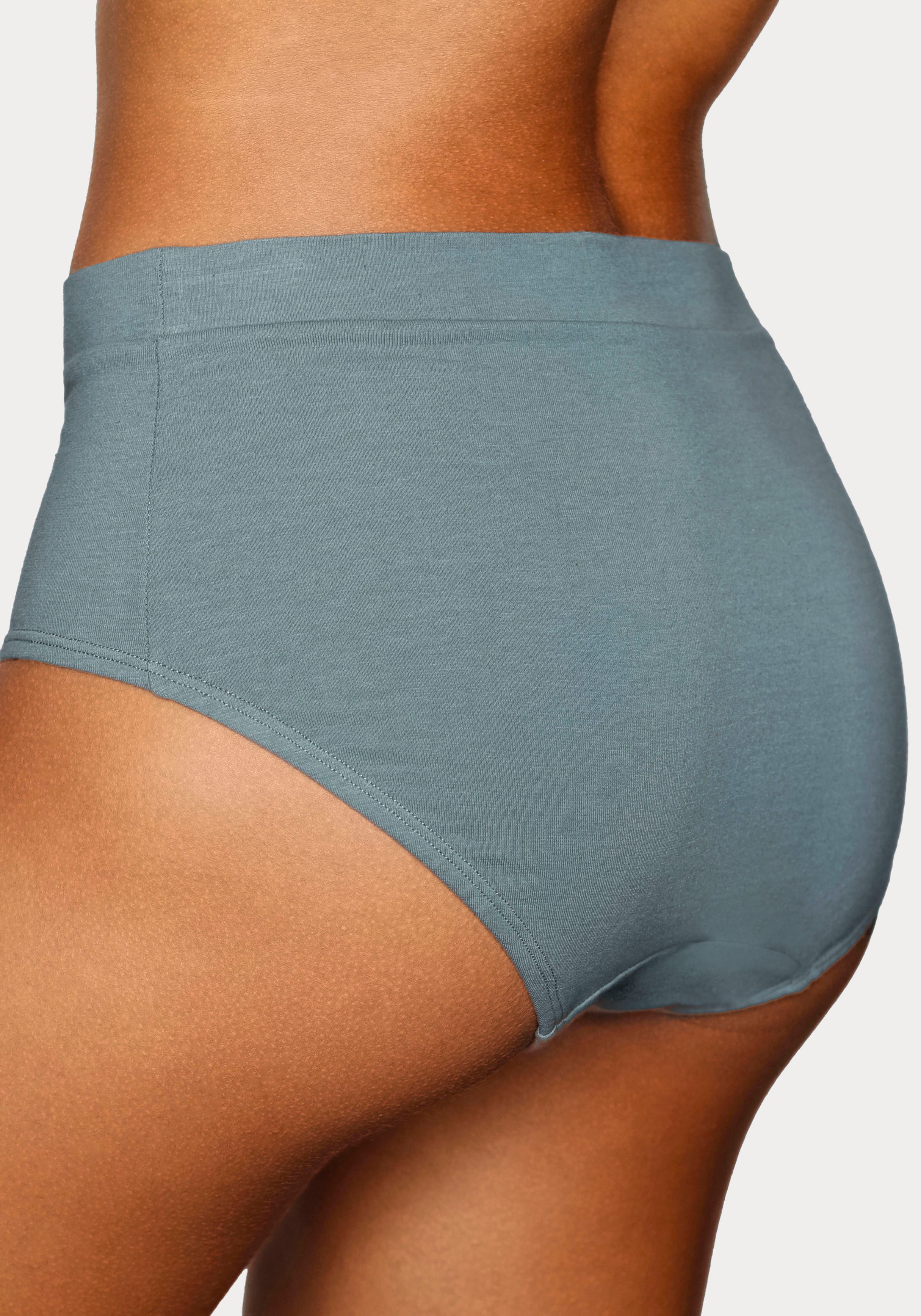 Vivance by Lascana Taillenslip (5er-Pack) mit breitem Bündchen ohne zusätzliches Gummi