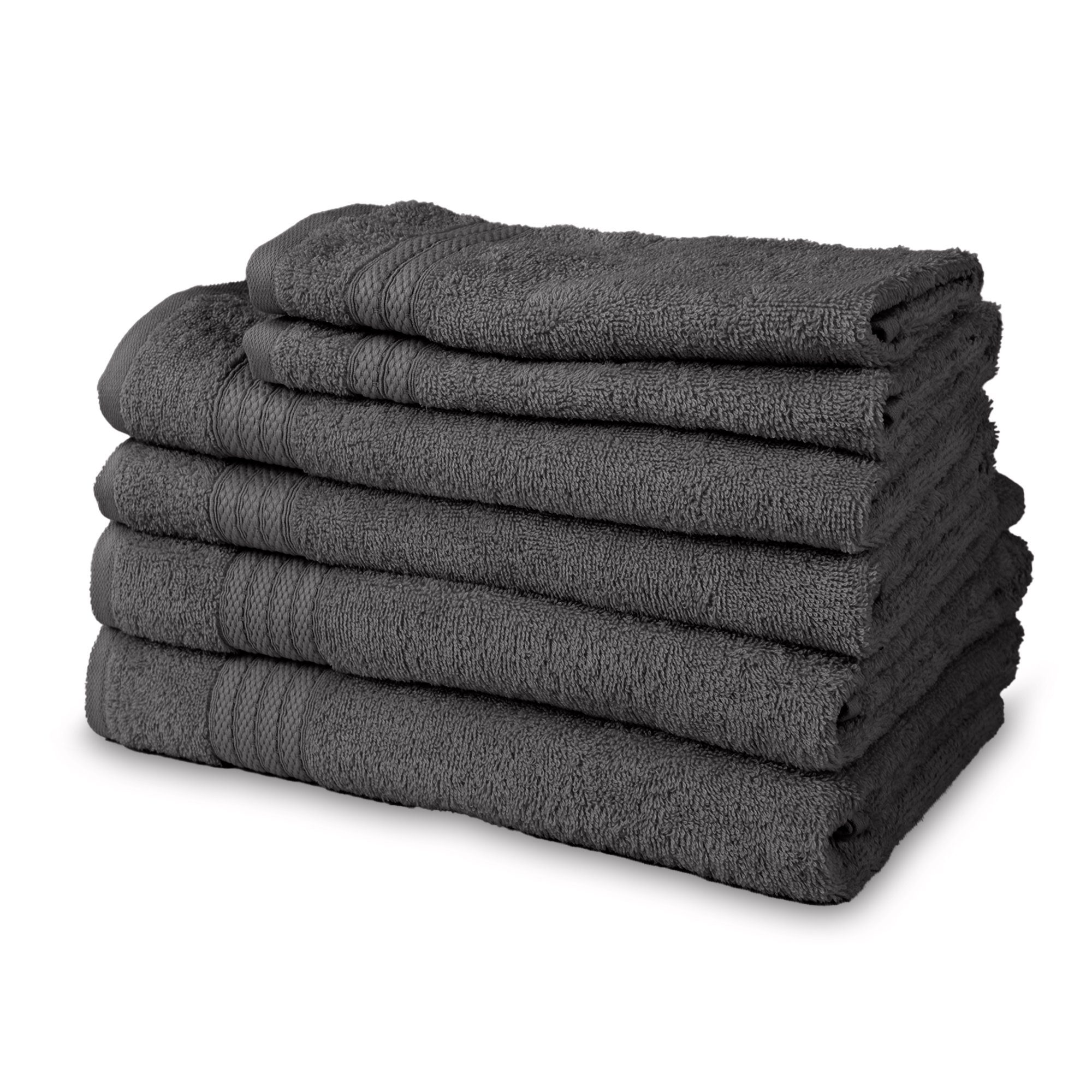 Brielle Handtuch Set Brielle 6-teiliges Handtuch - Set aus 100% Baumwolle, Baumwolle (Packung, 6-St), Handtuch-Set, 100% Baumwolle