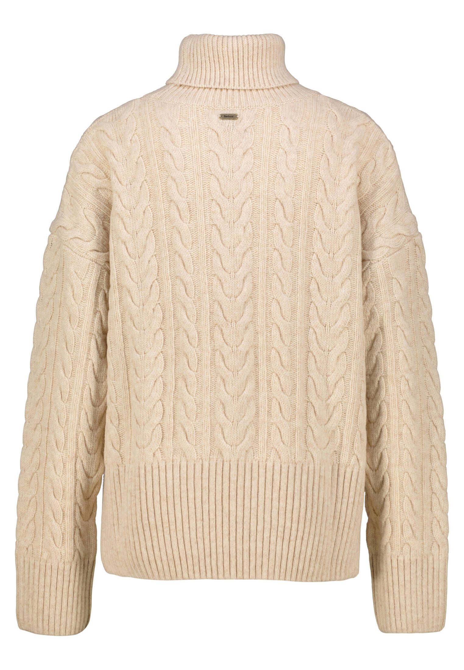 Barbour Strickpullover Damen Rollkragenpullover EMBLETON (1-tlg) günstig online kaufen