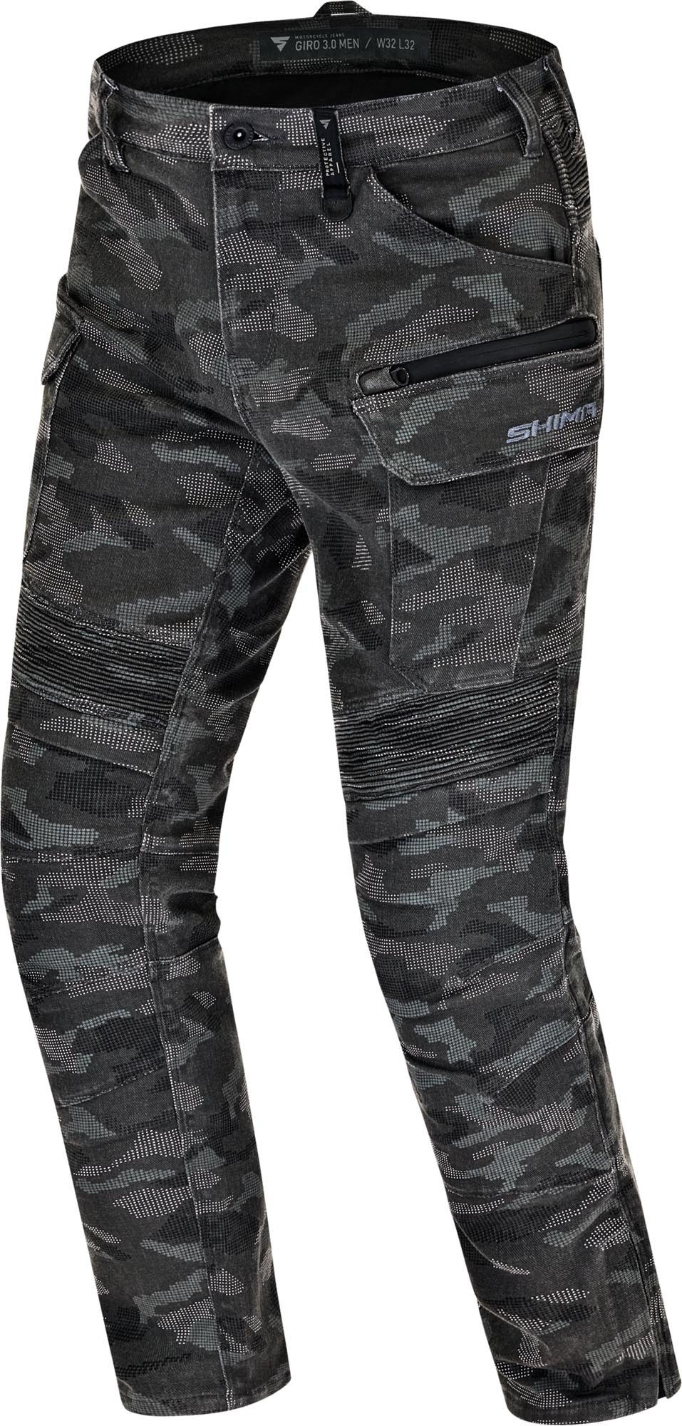 SHIMA Motorradhose Giro 3.0 Damen Motorrad Textilhose Knieprotektoren enthalten