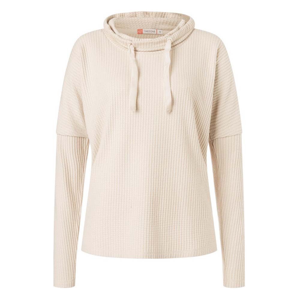 TIMEZONE Sweatshirt Boxy High Neck