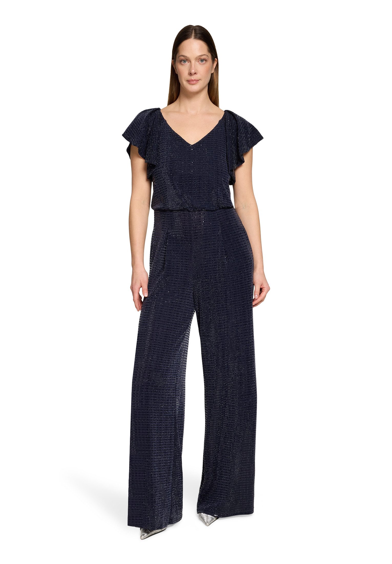 Vera Mont Overall Damen im Glitzer-Look (1-tlg)