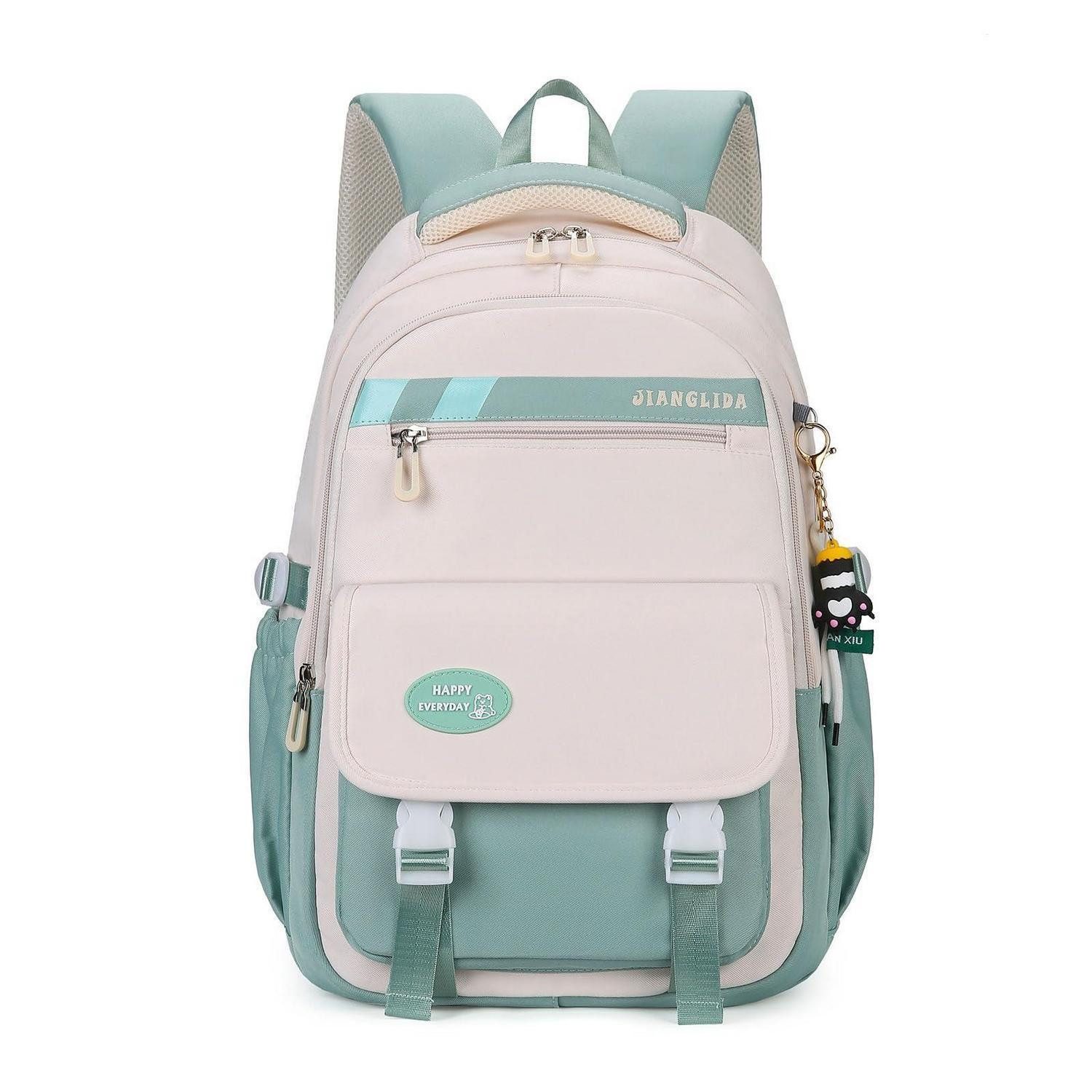LuxusKollektion Schulranzen Schulrucksack Grün Daypack Reise Rucksack