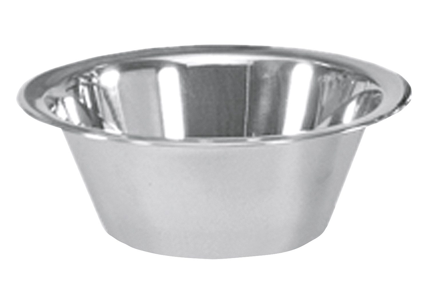 Karl Krüger Rührschüssel Schüssel, Edelstahl, Schwere Ausführung, Ø 16 cm