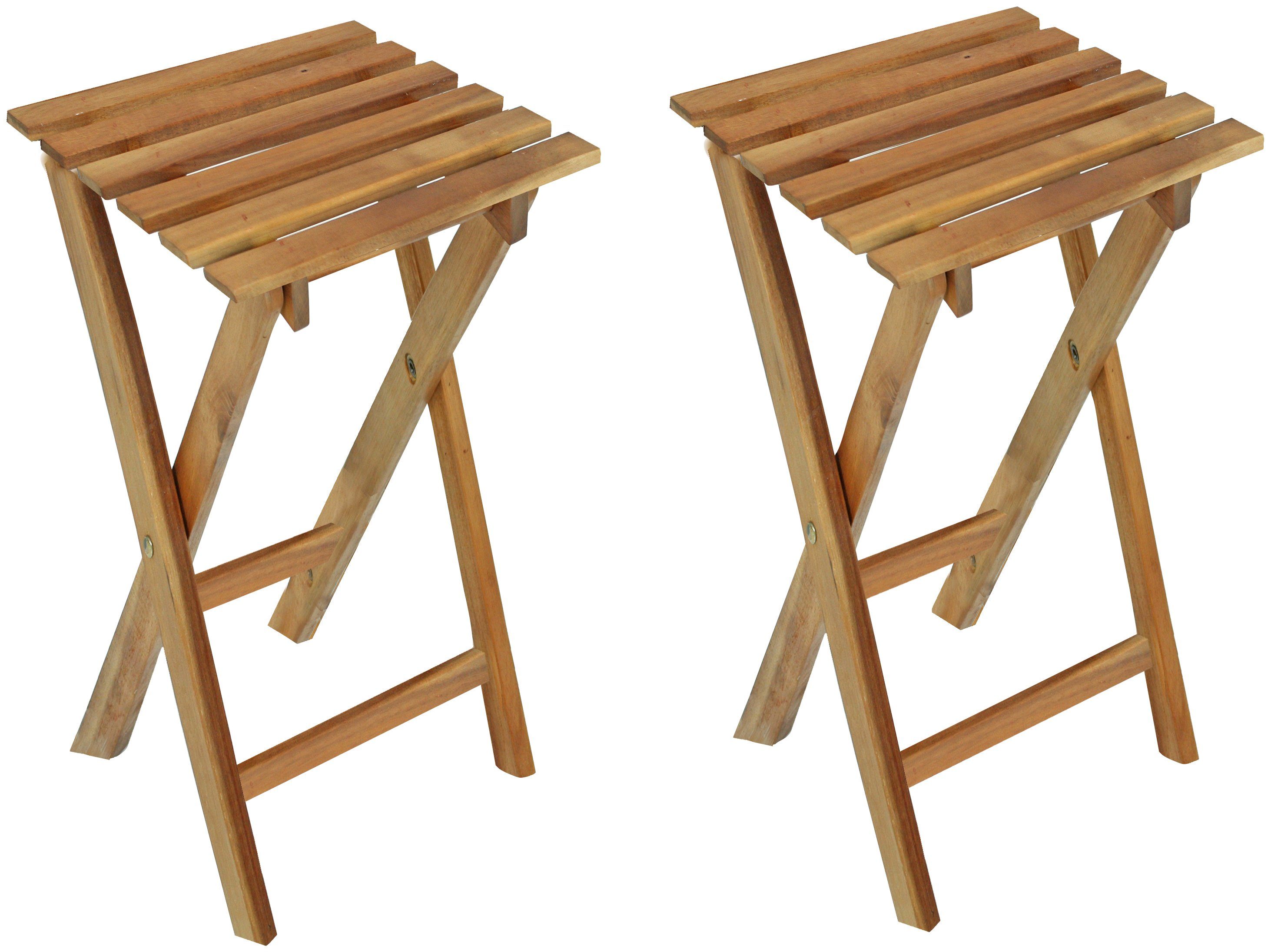 Garden Pleasure 4-Fußstuhl YAKIMA (Set, 2 St), 2er Set